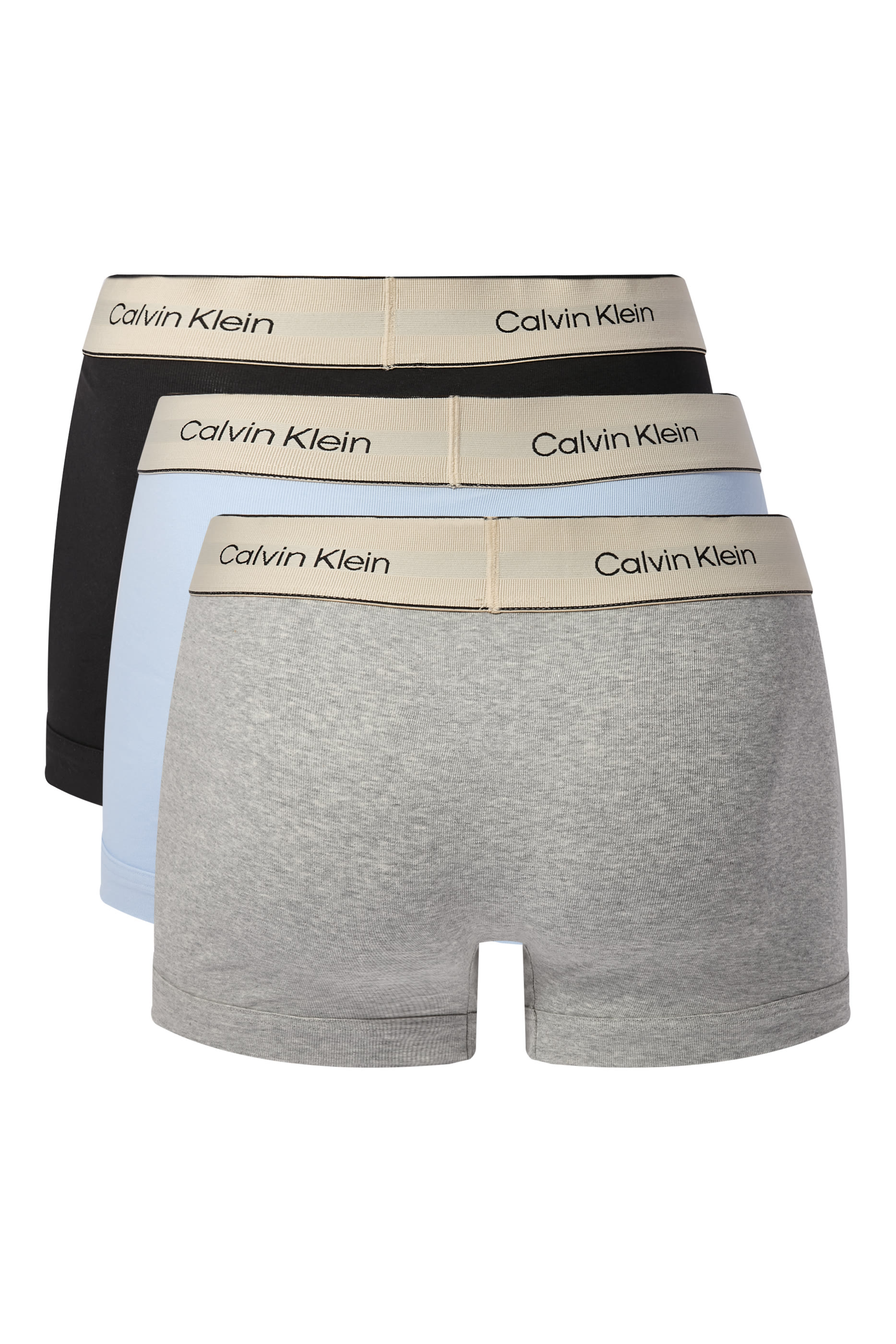 Cotton Stretch Trunks, Set of 3
