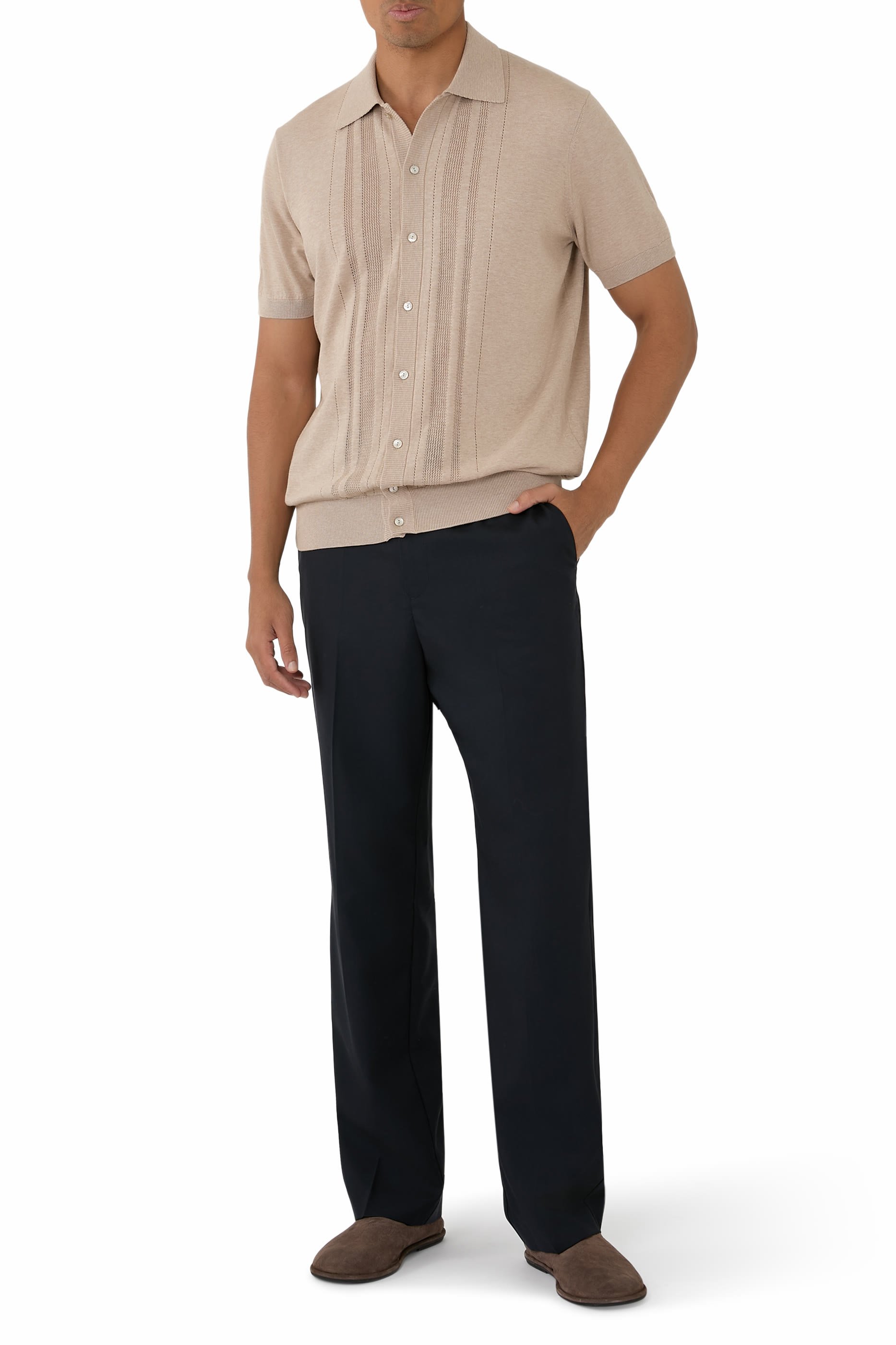 Logo Formal Trousers