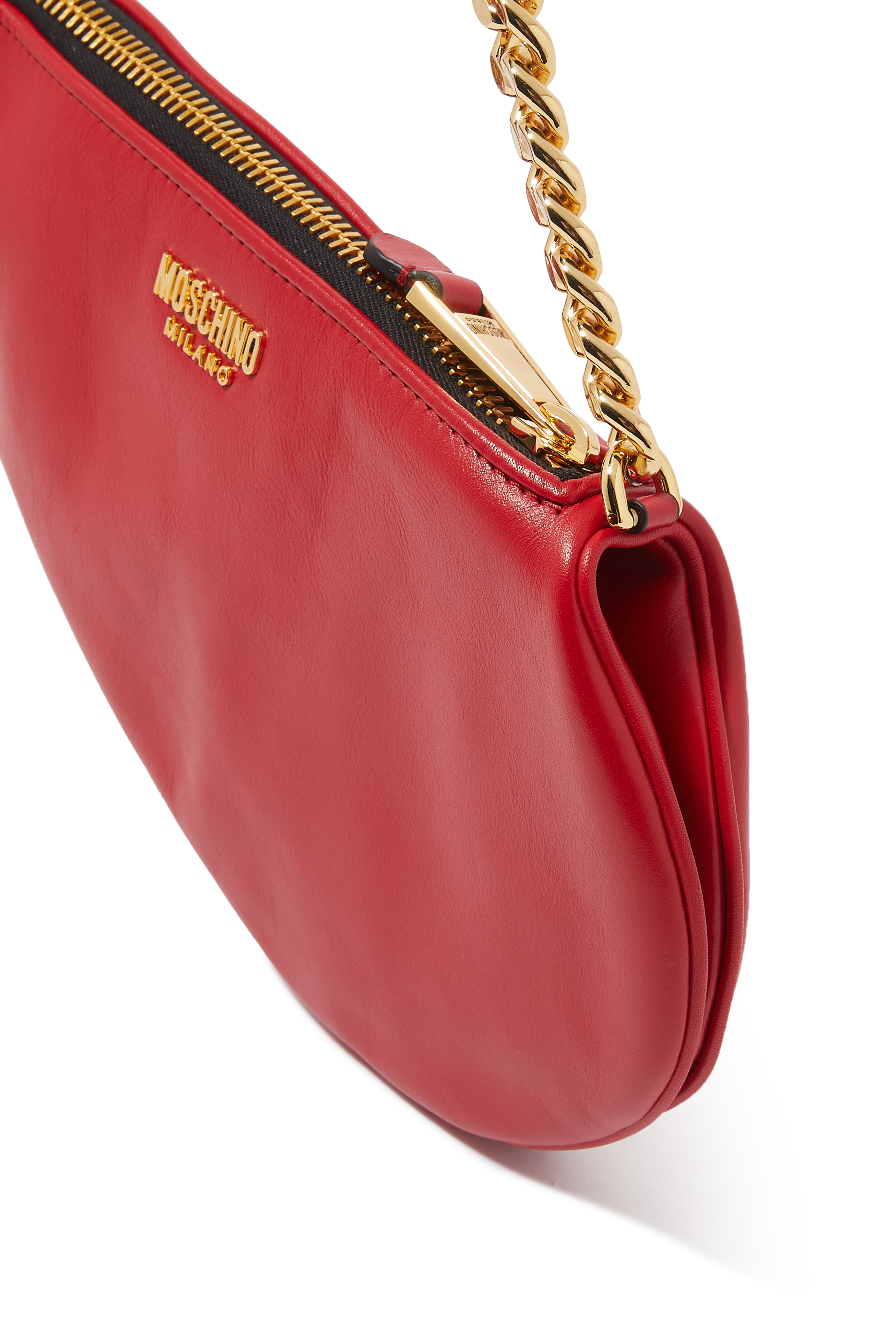 Chains & Hearts Medium Shoulder Bag