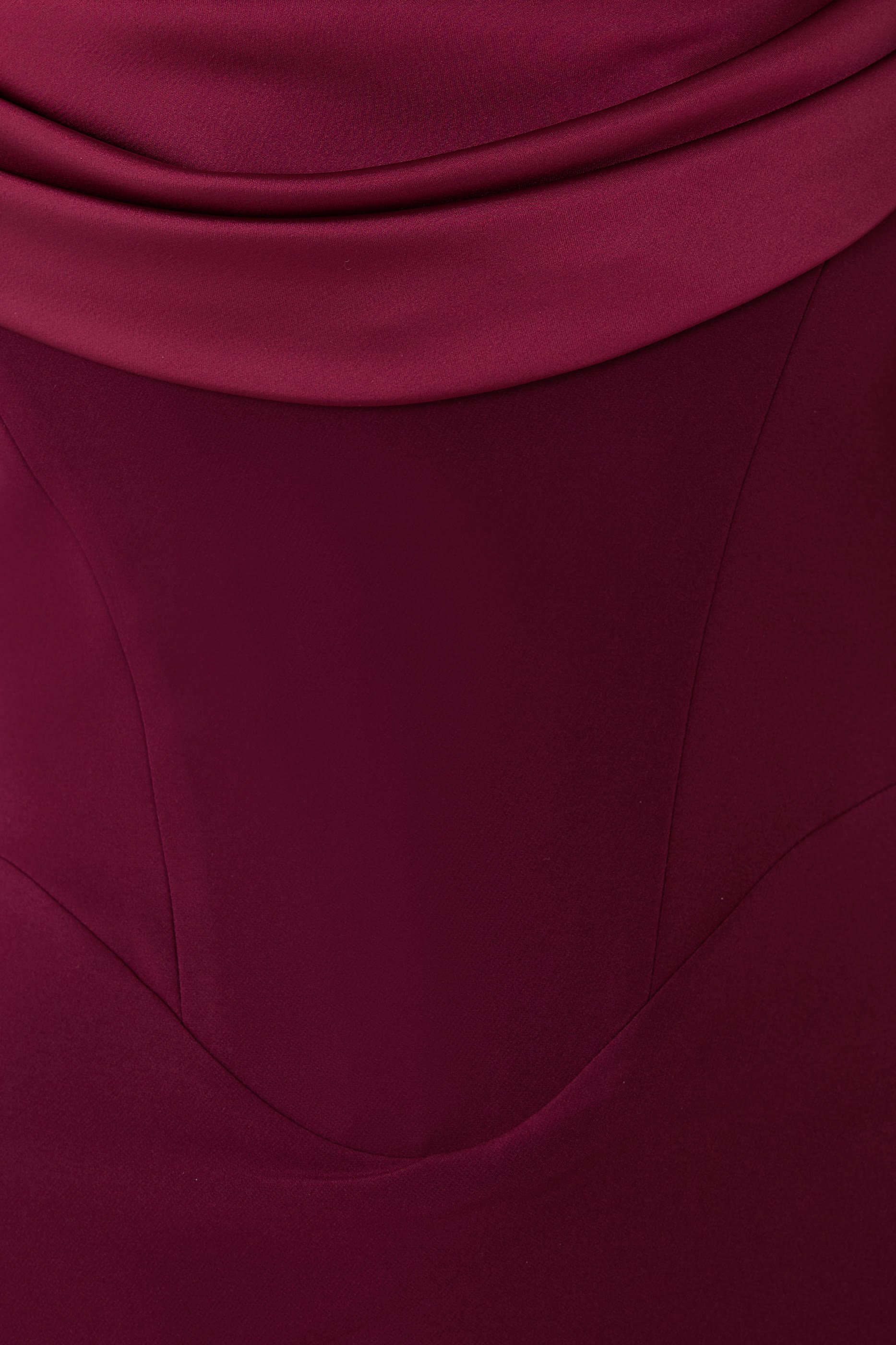 Raven Crepe Long Dress