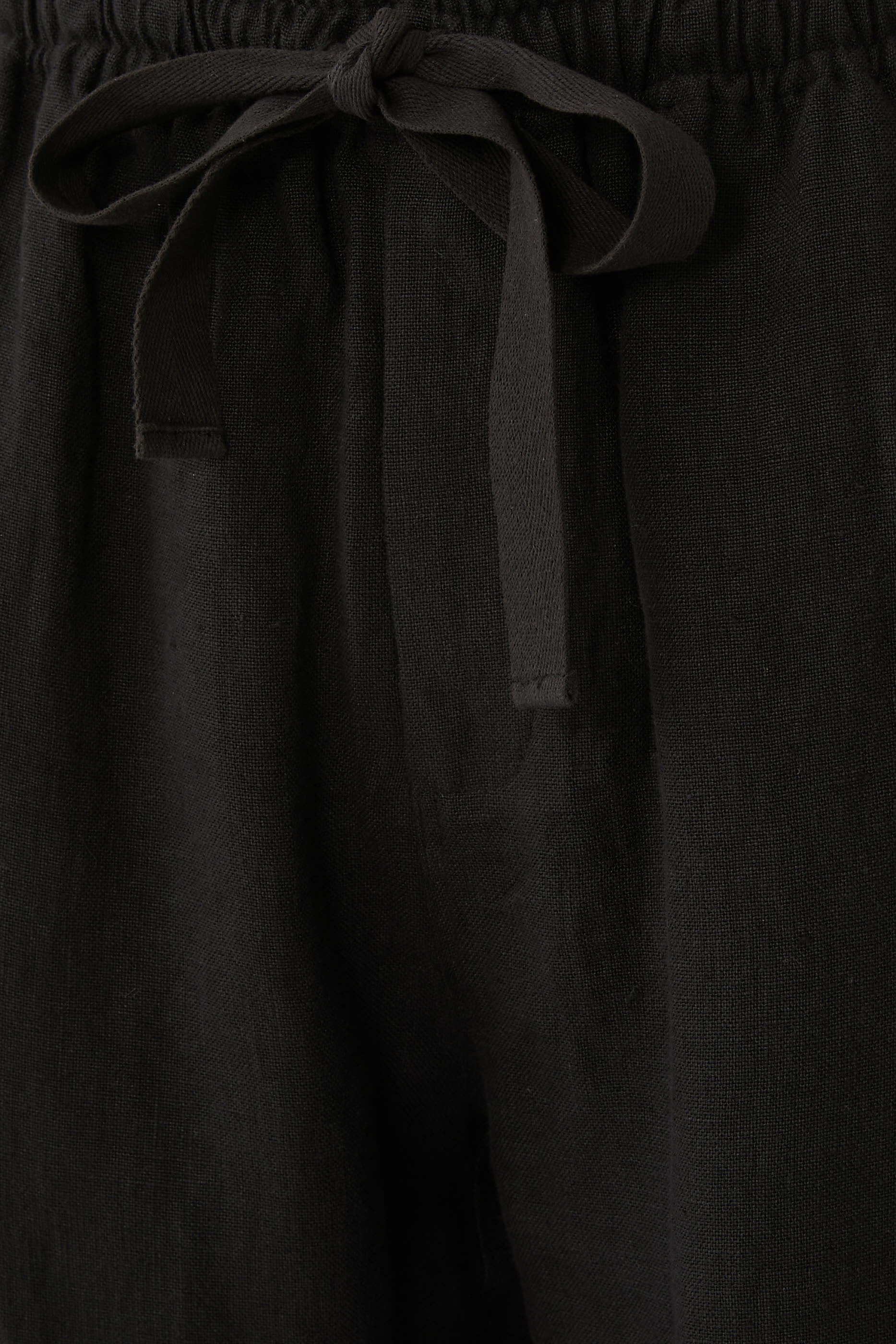 Wide Leg Linen Trousers