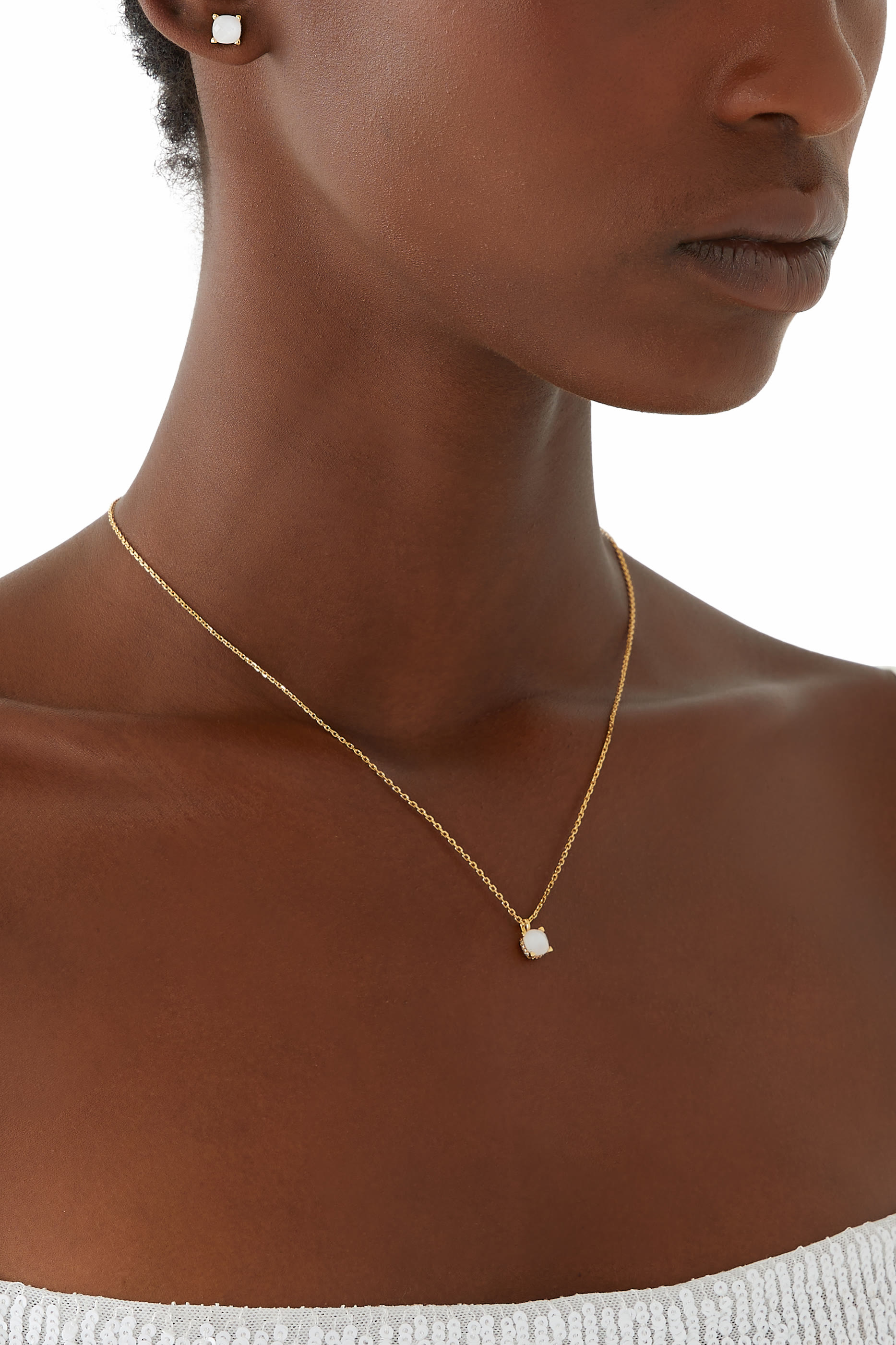 Little Luxuries Square Studs