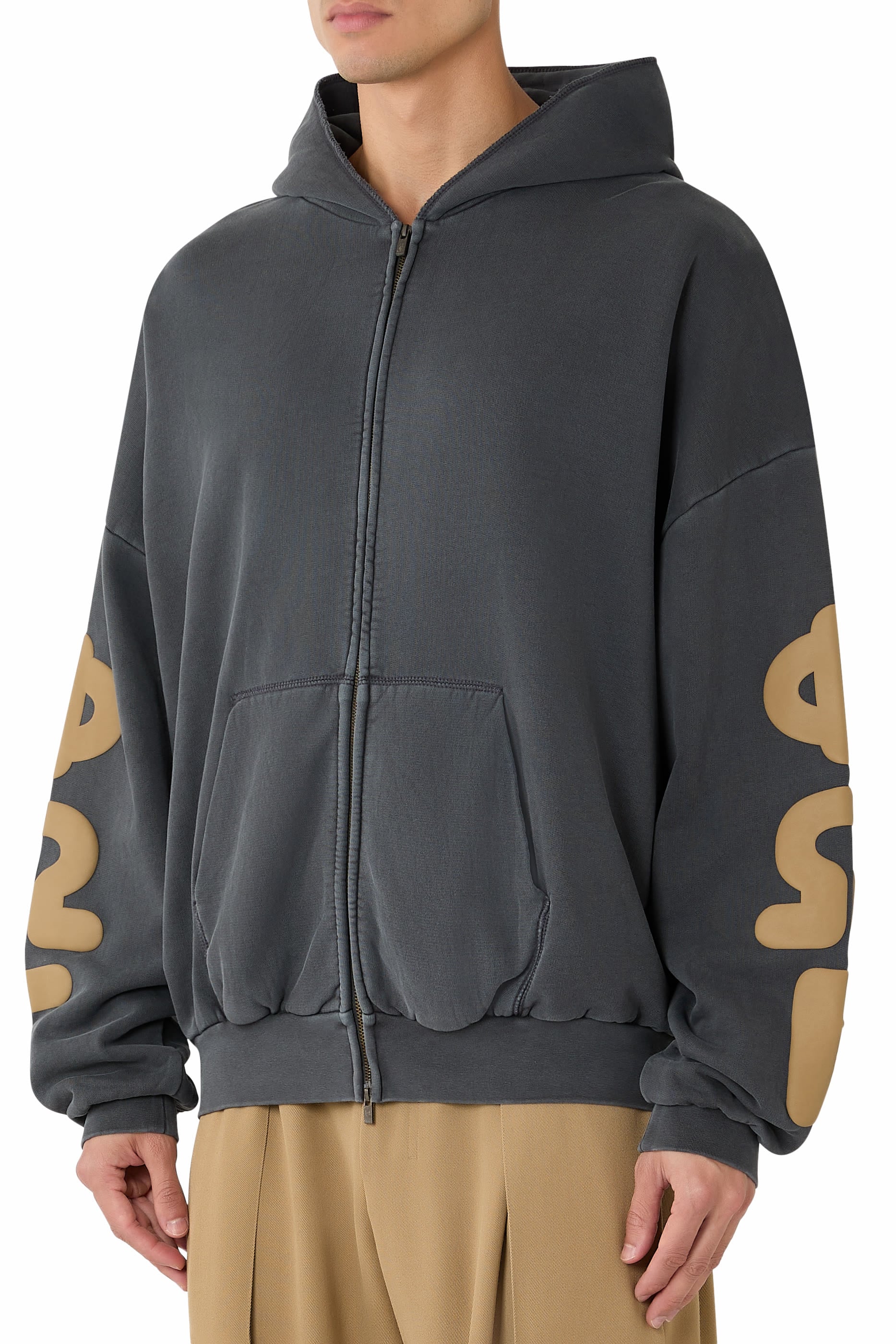90s Zip-Up Hoodie 