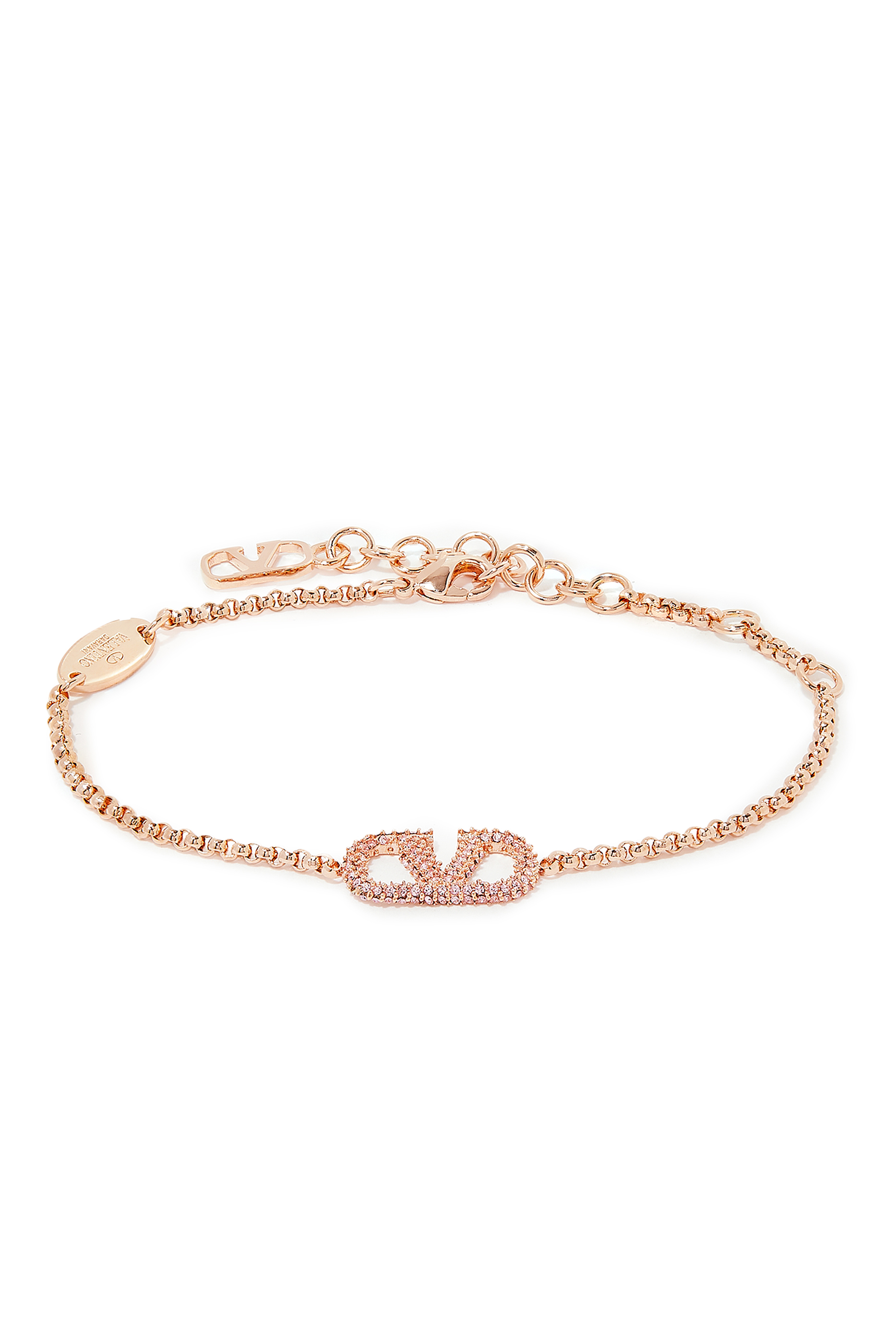 Valentino Garavani V Logo Middle East Exclusive Chain Bracelet