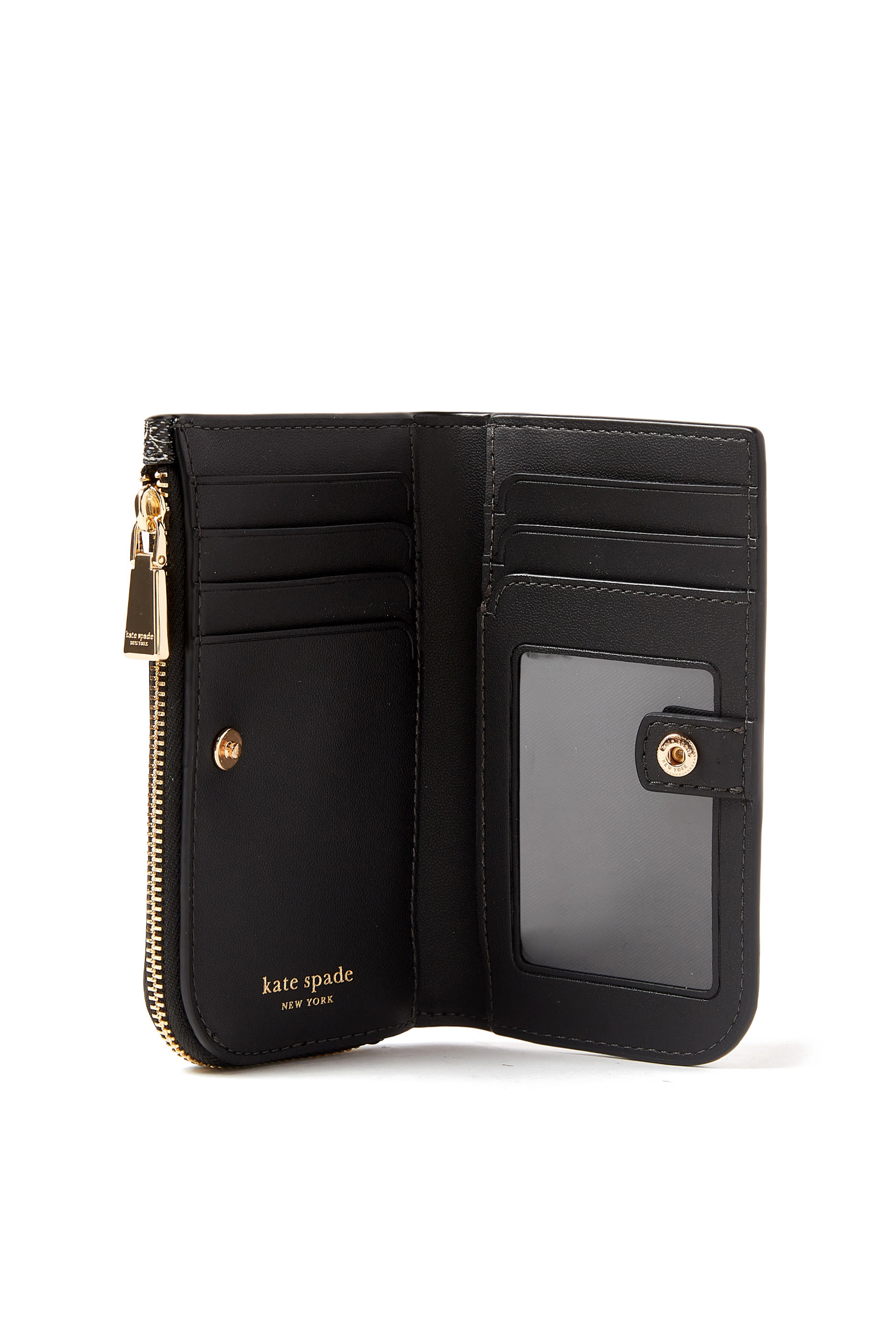 Spade Flower Small Slim Bifold Wallet
