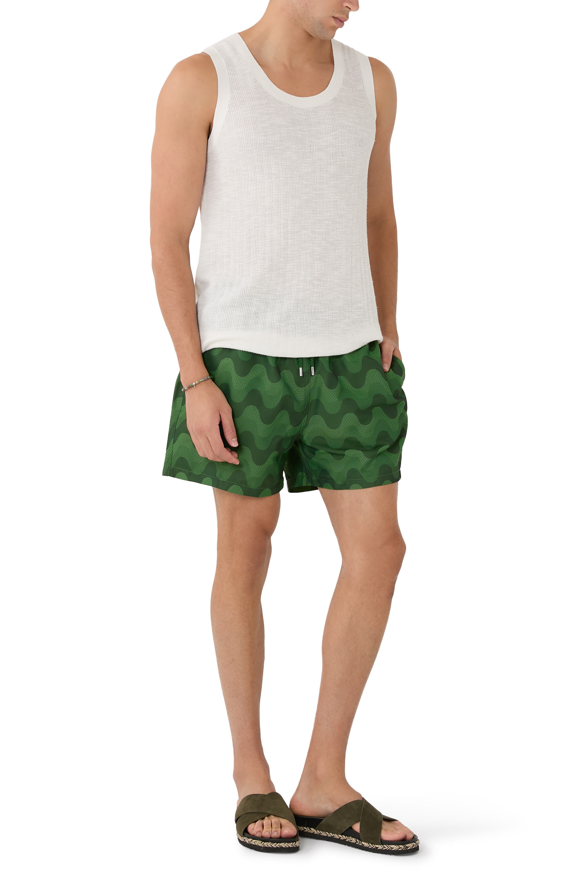 Rio Sport Raffia Jacquard Swim Shorts