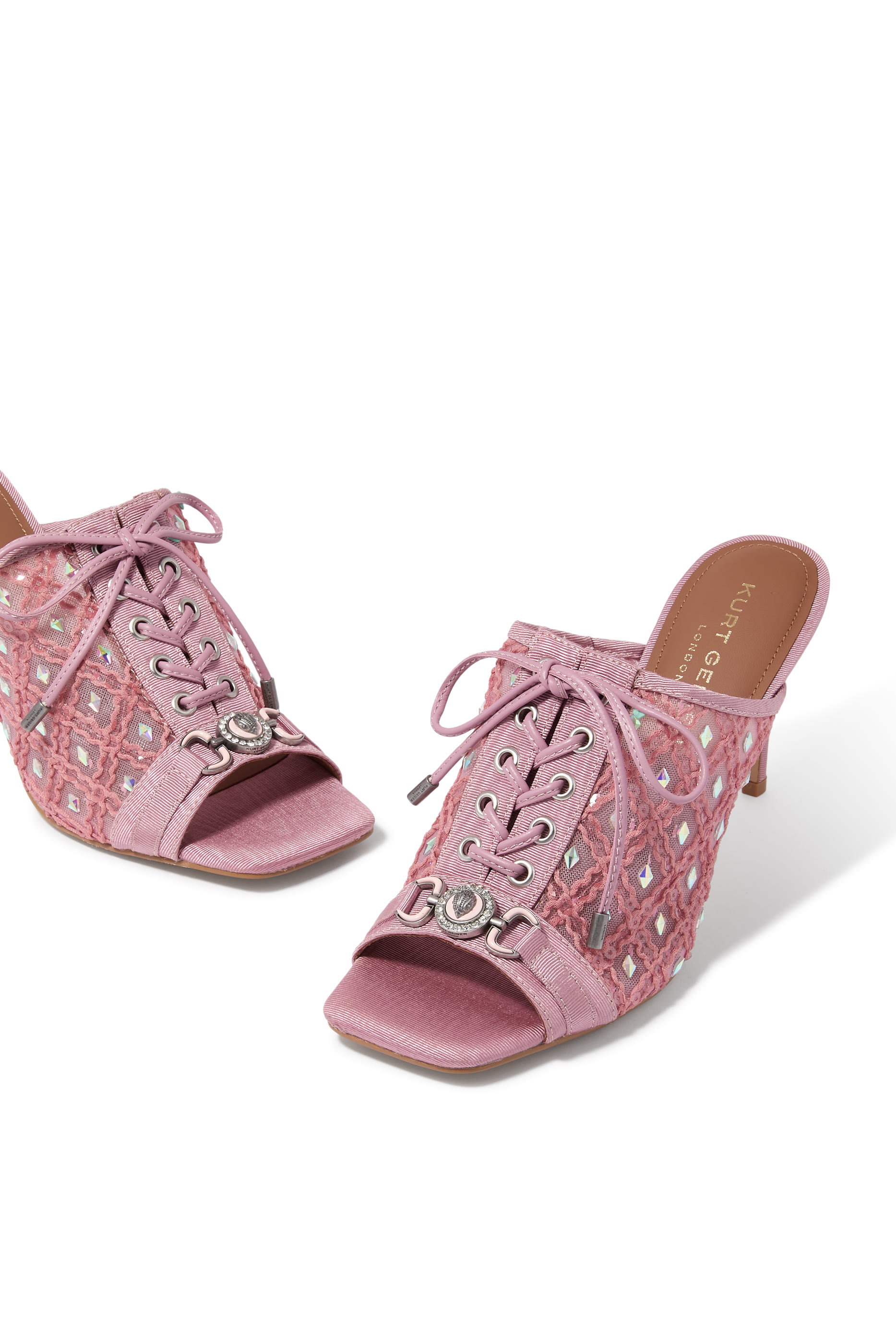 Mansion Corset Mule Heels