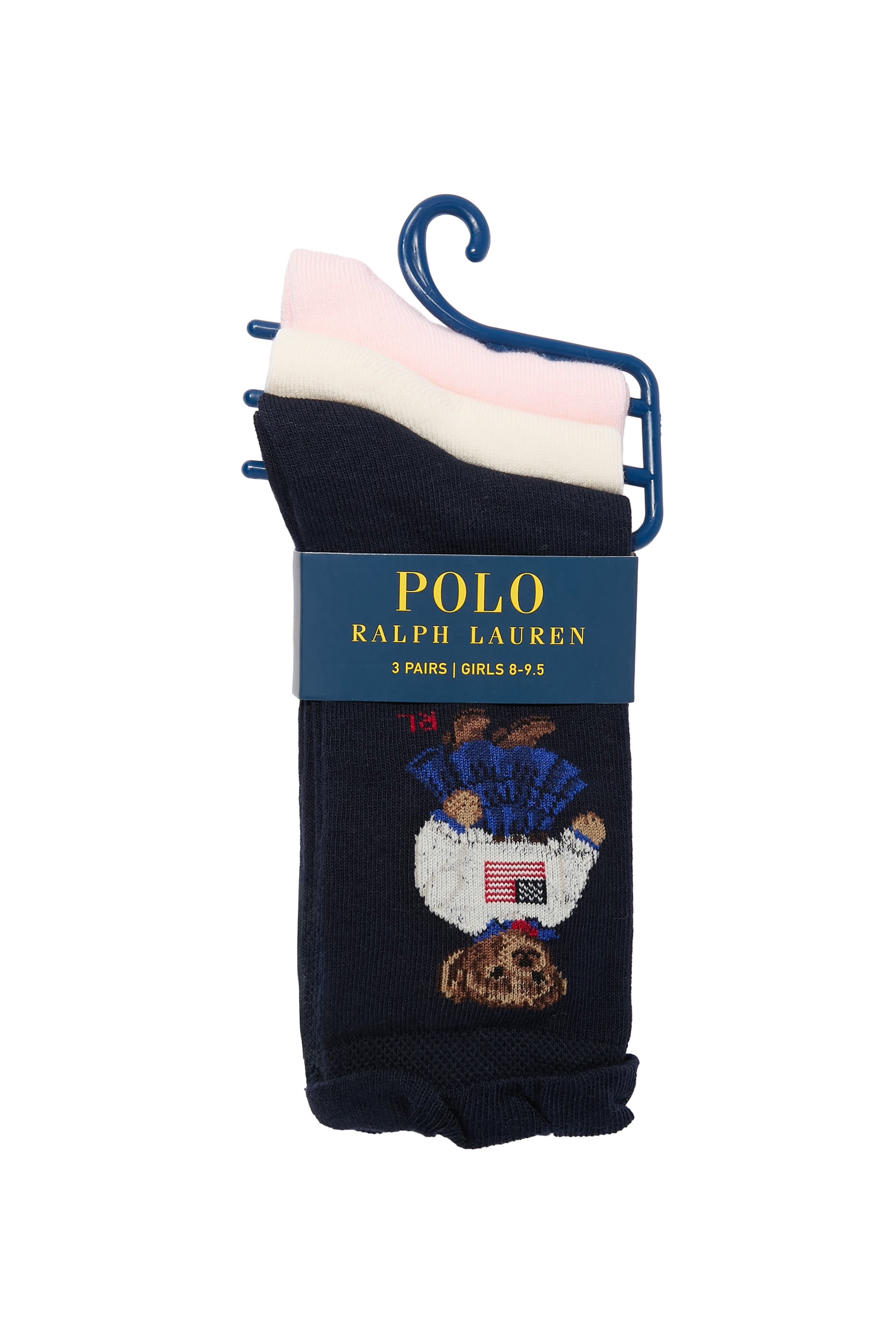 Kids 3-Pack Logo Crew Socks