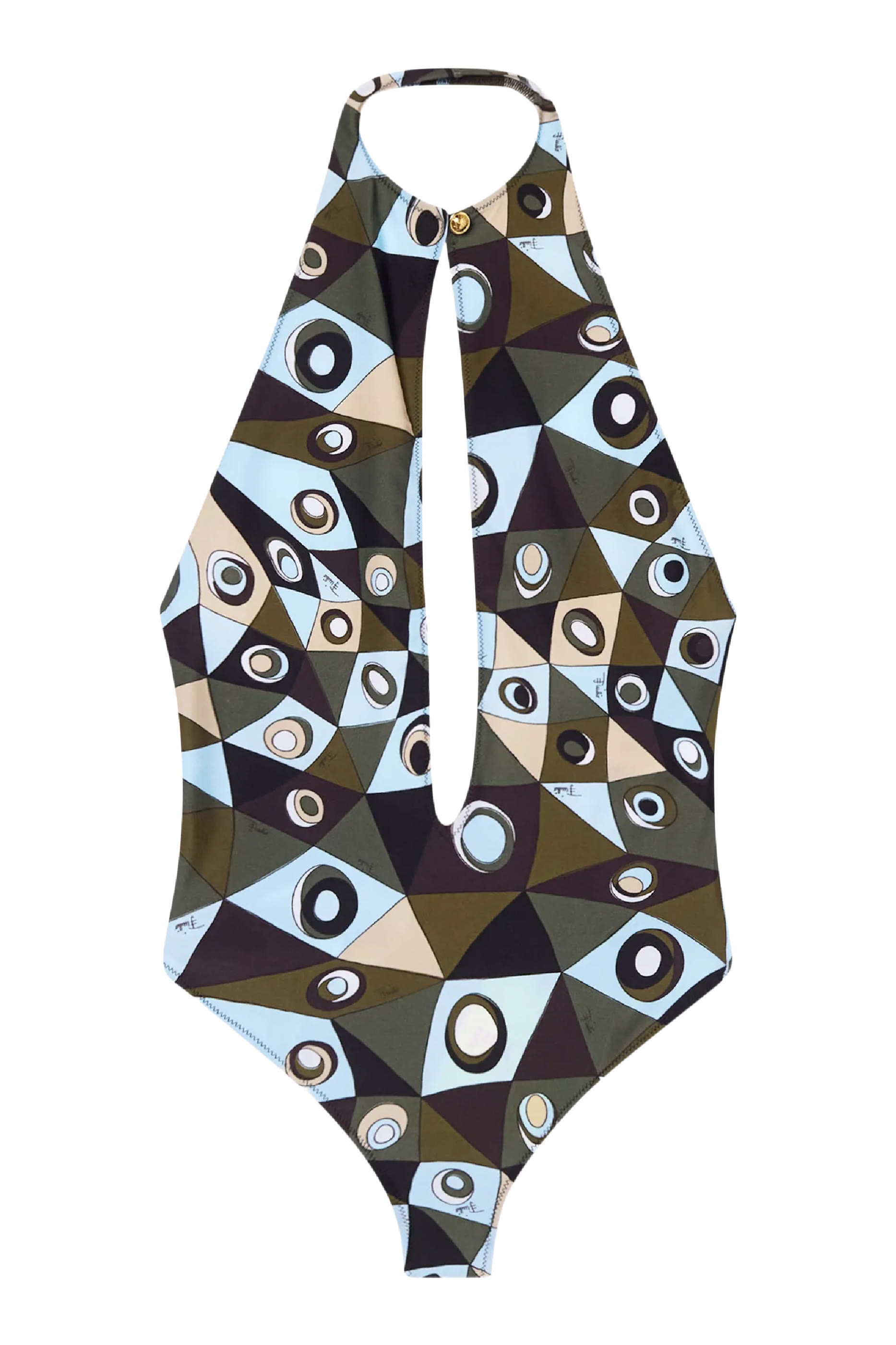 Occhi Print Swimsuit