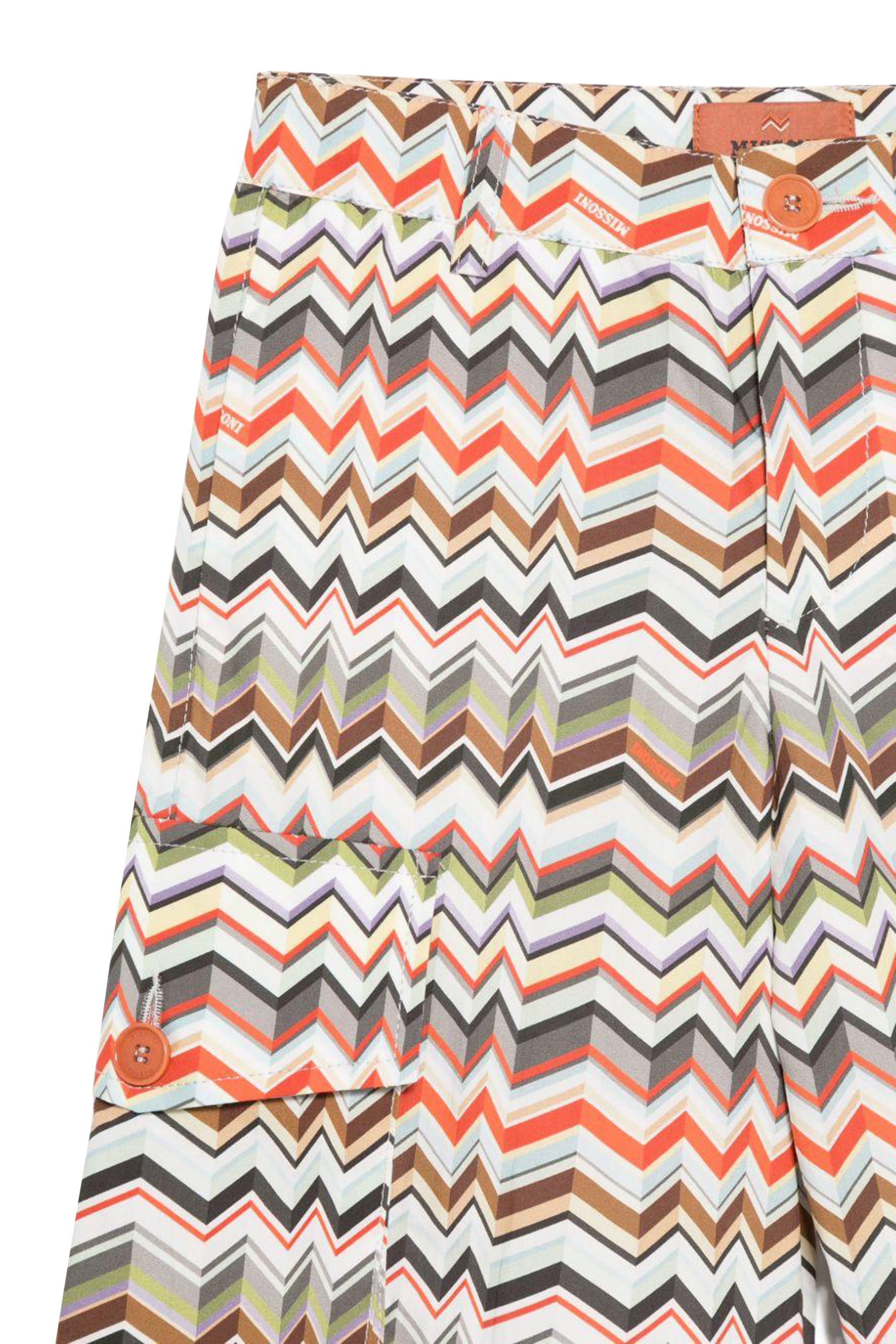 Kids Zigzag Pattern Shorts