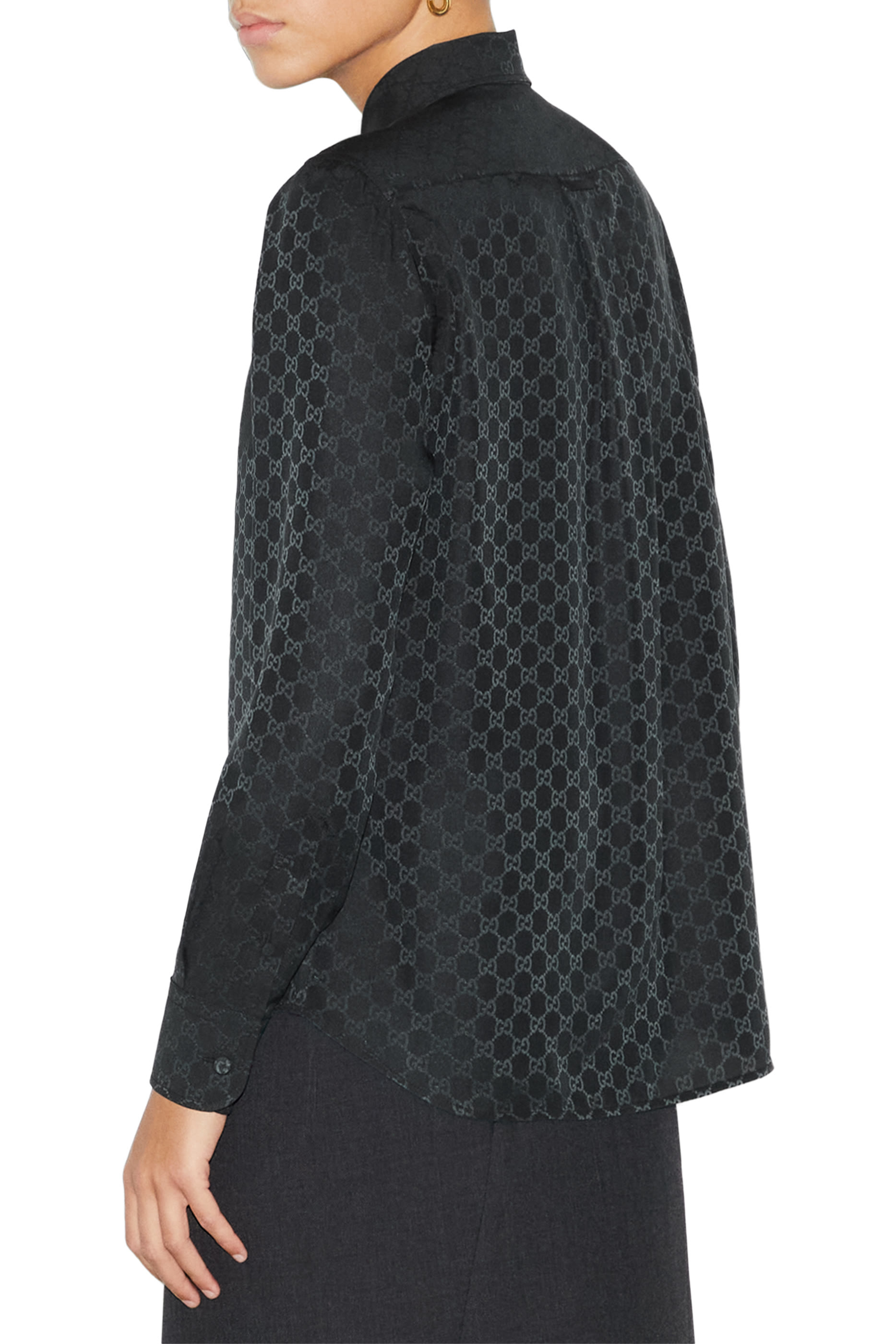 GG Crêpe Silk Shirt