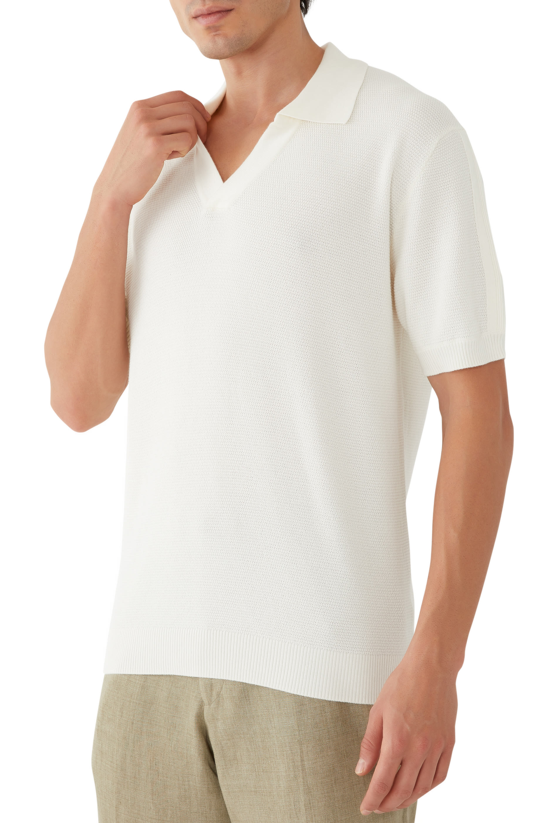 Rino Knitted Polo Shirt