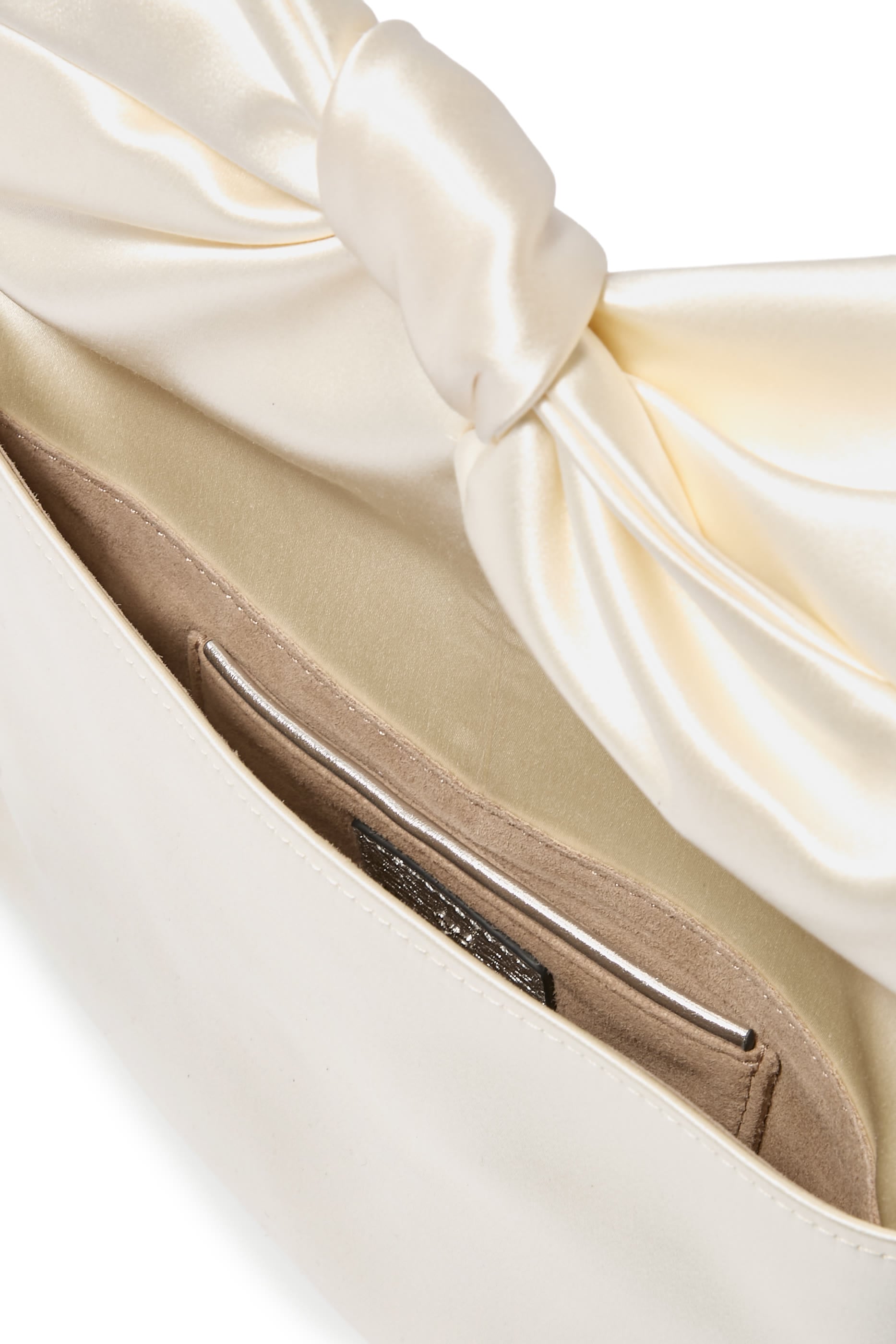 Crystal Fringes Bow Clutch 