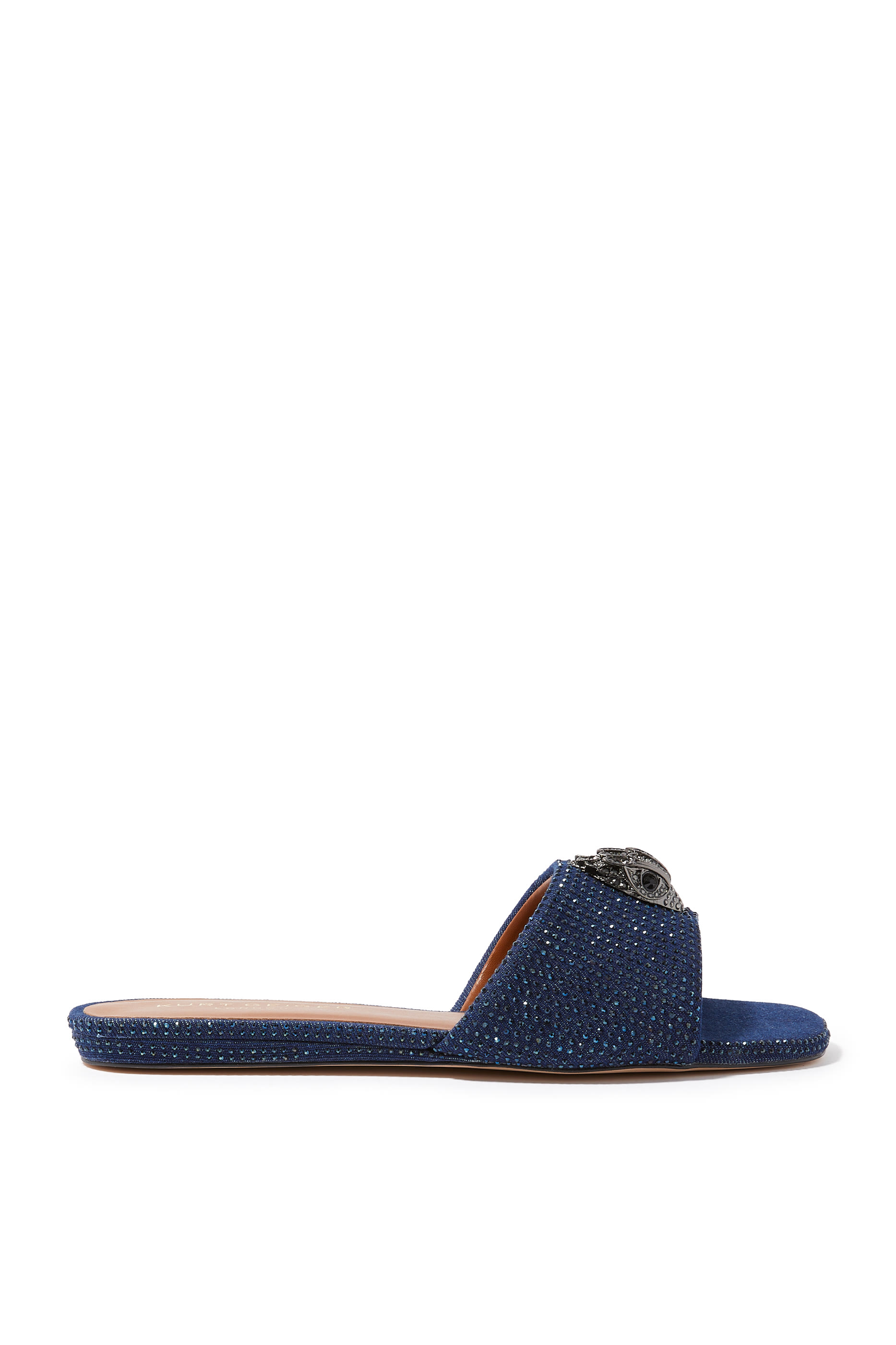 Kensington Denim Flat Sandals