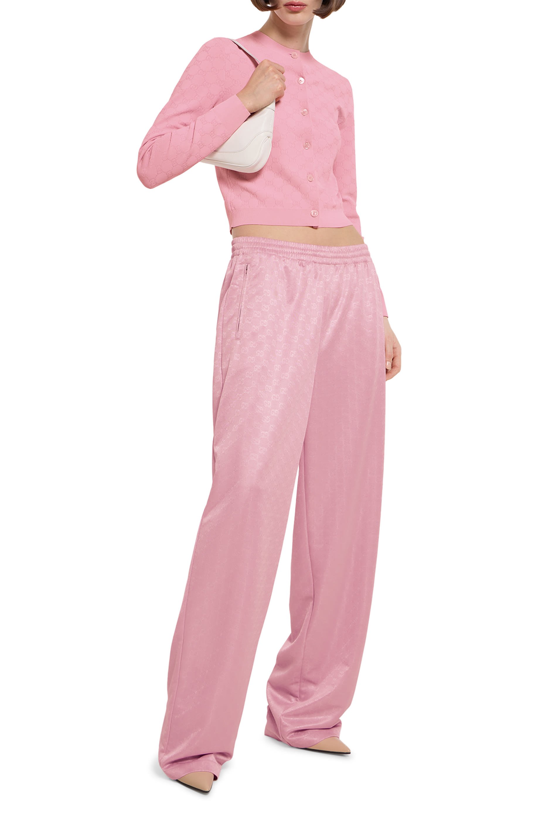 GG Fine Fabric Jacquard Cardigan