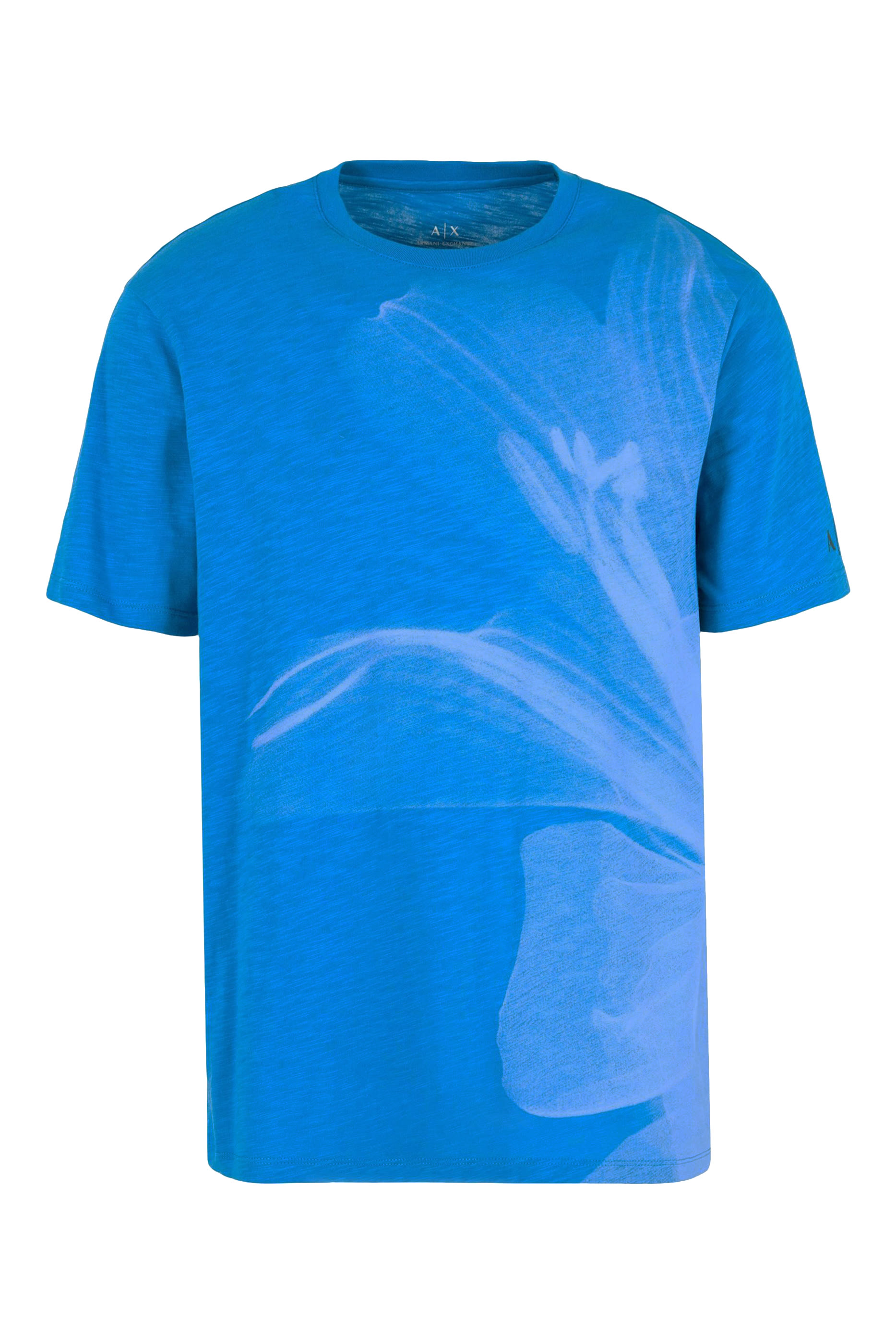 Maxi Foliage Print Cotton T-shirt