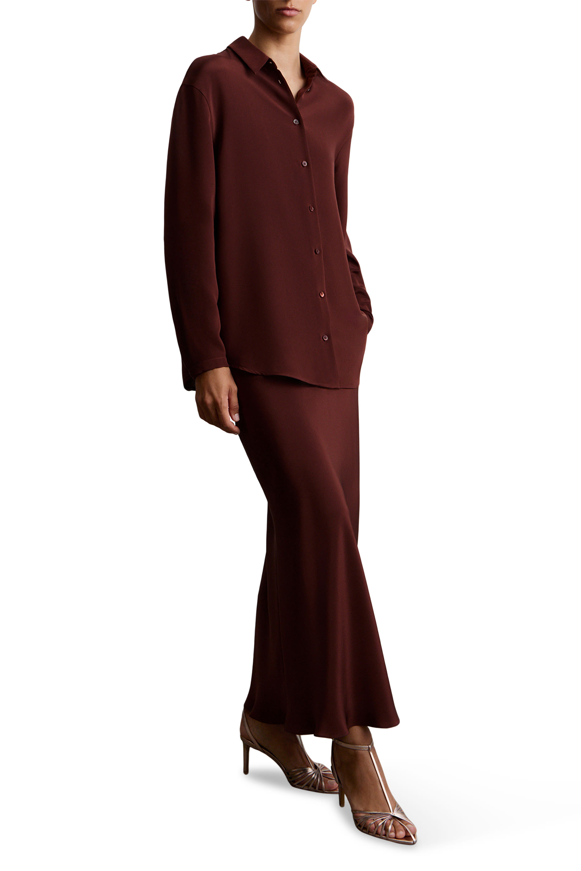 Metallic Leather 70 Sandals