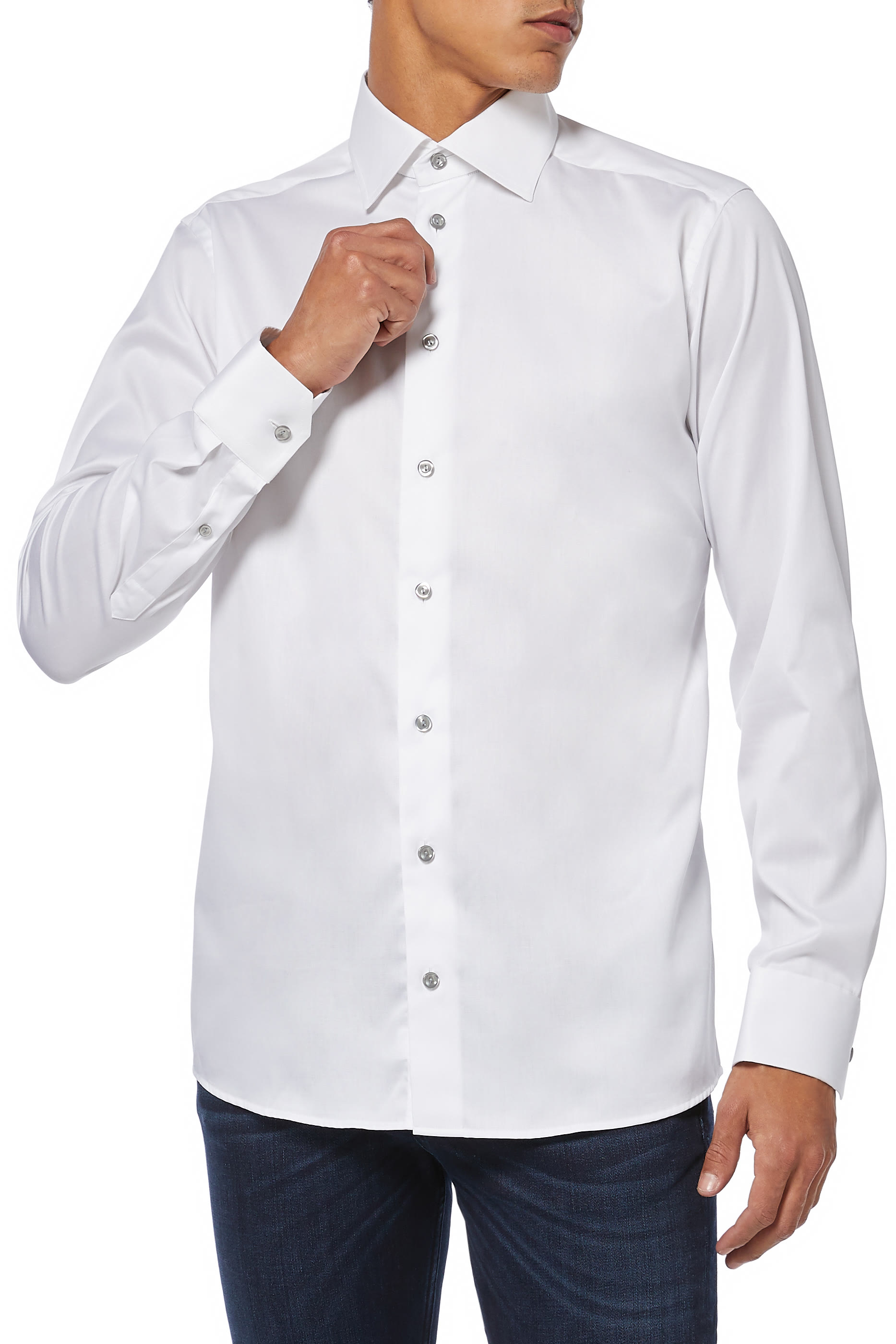 Slim Fit Signature Twill Shirt