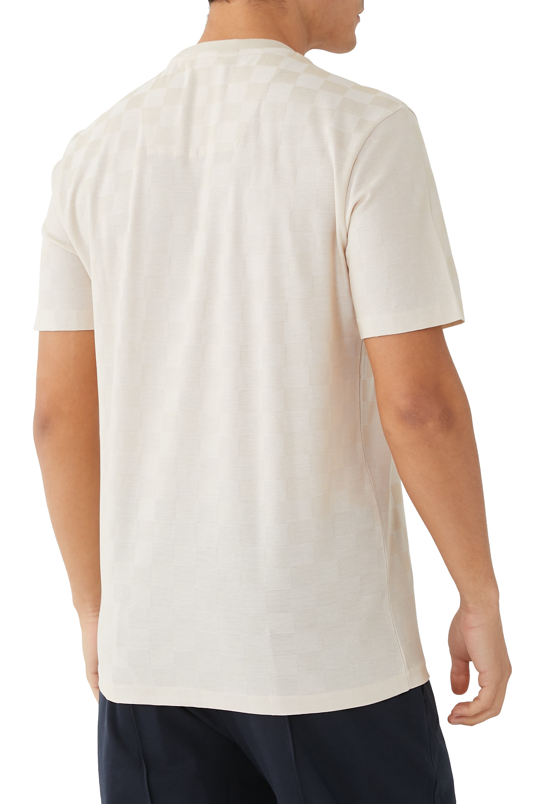 Porsche Check Jacquard T-Shirt