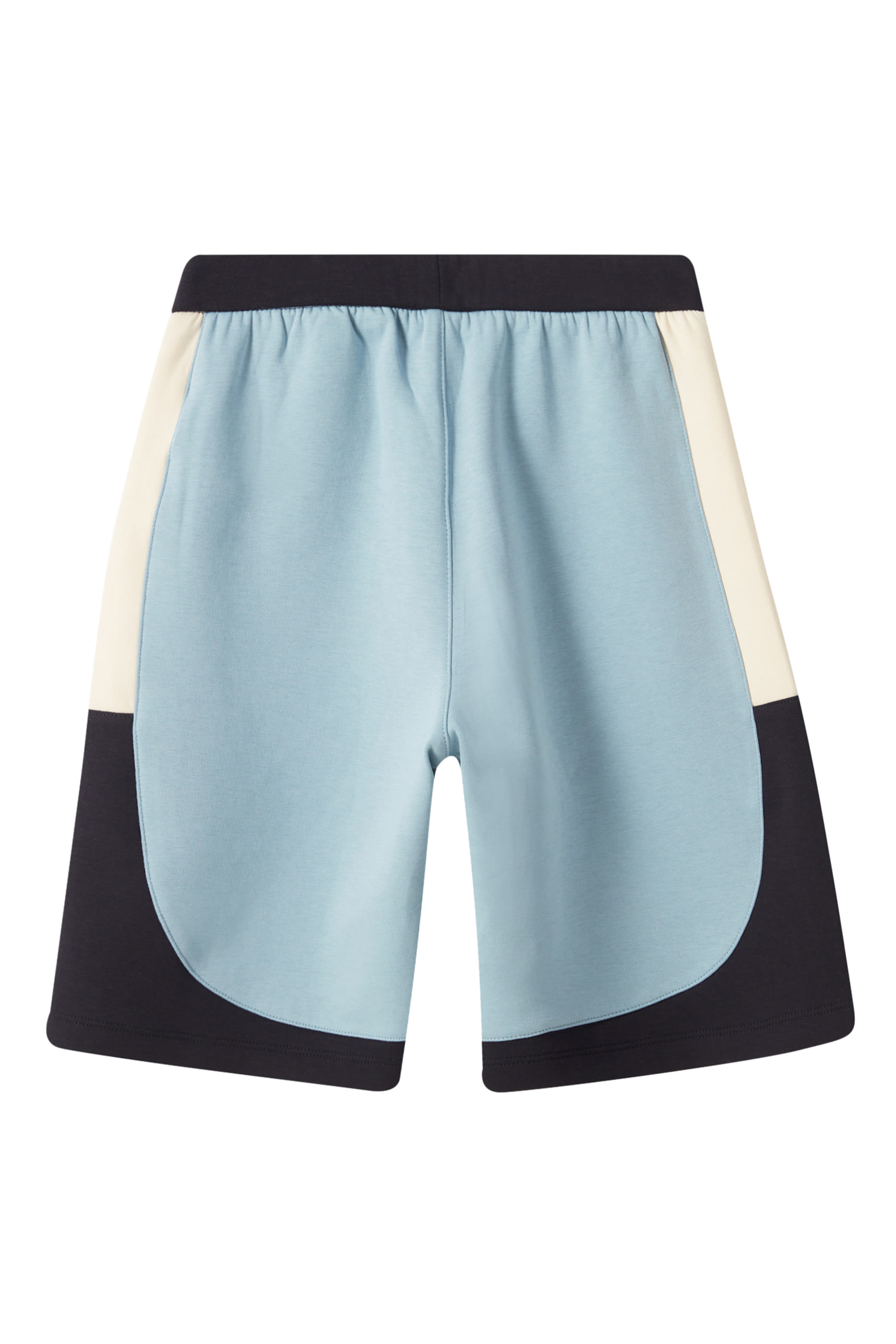 Kids Color-Block Double-Jersey Shorts