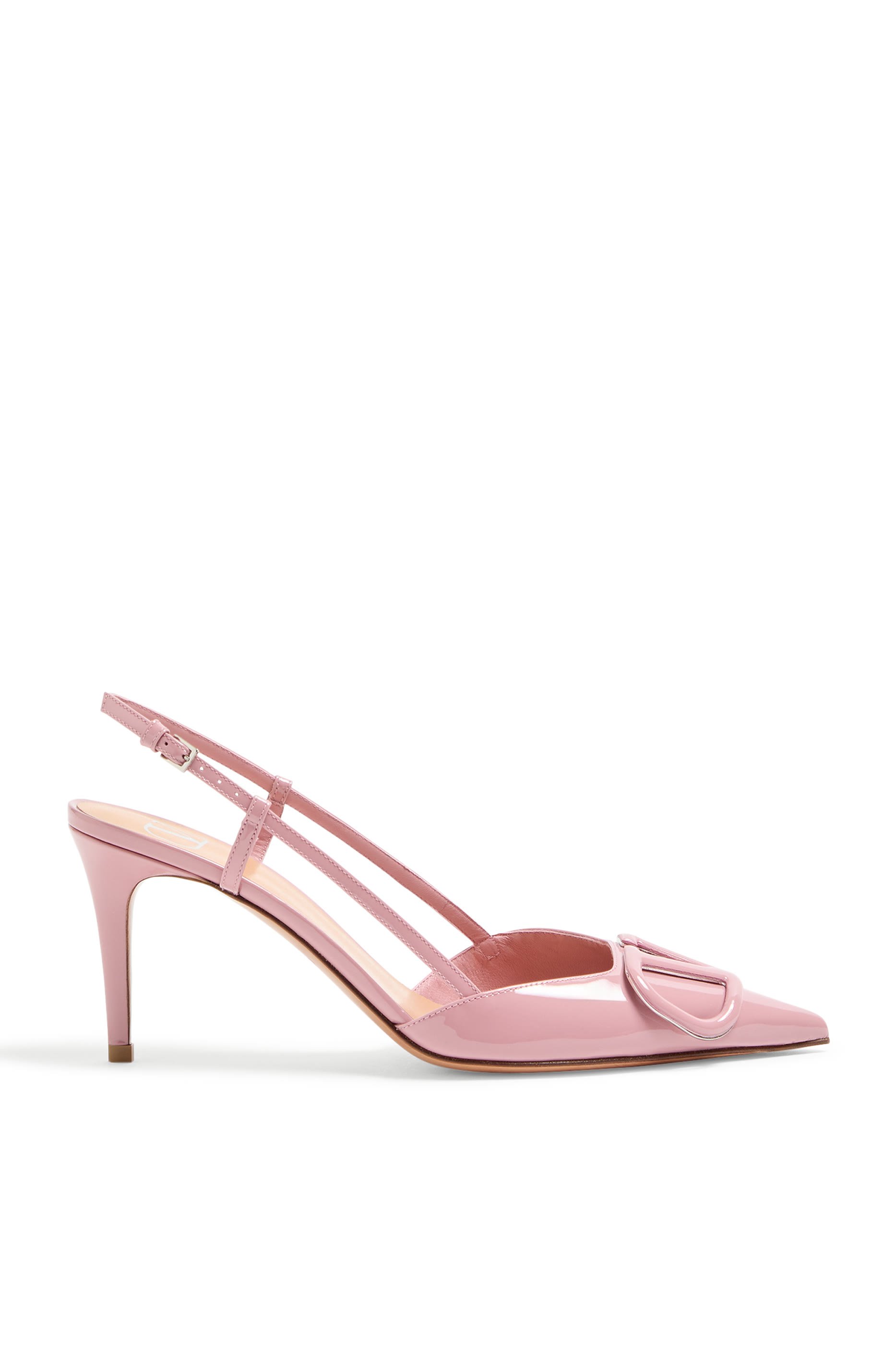 VLogo Signature Patent Leather 80 Slingback Pumps 