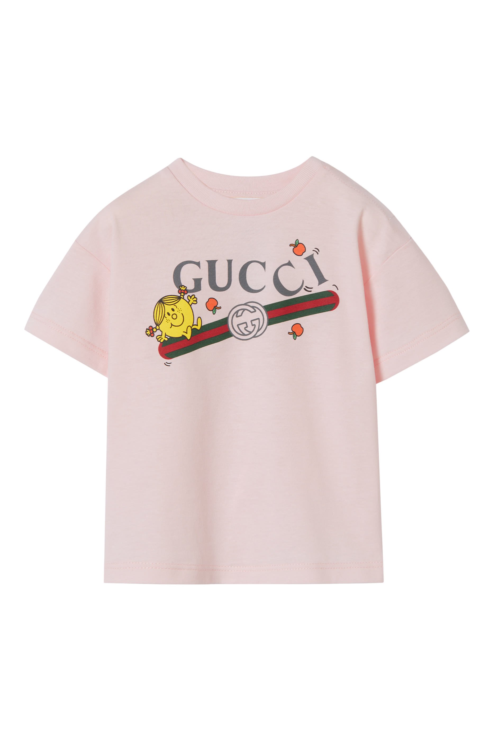 Kids Cotton Jersey Graphic Print T-Shirt