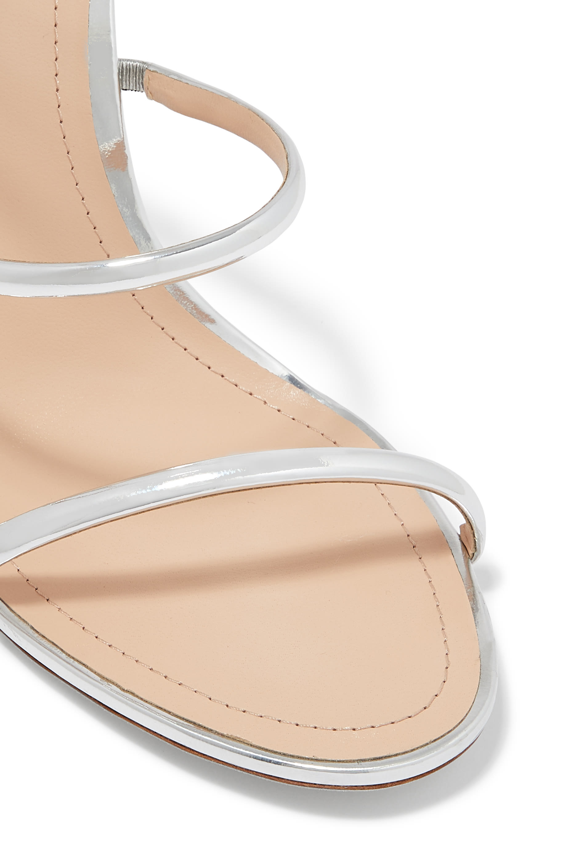 Cleo Metallic 105 Wrap Around Sandals 