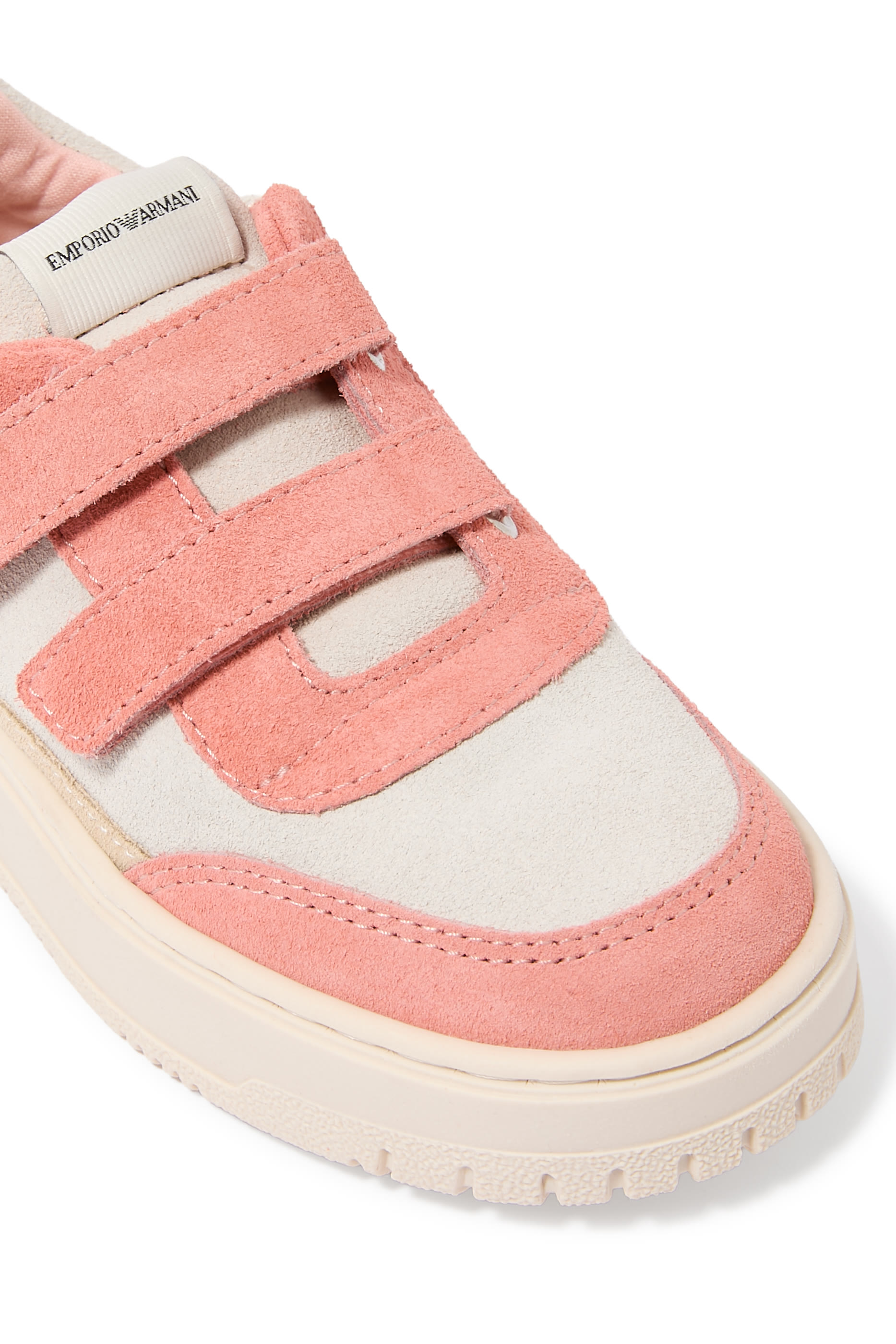 Kids Velcro Suede Sneakers