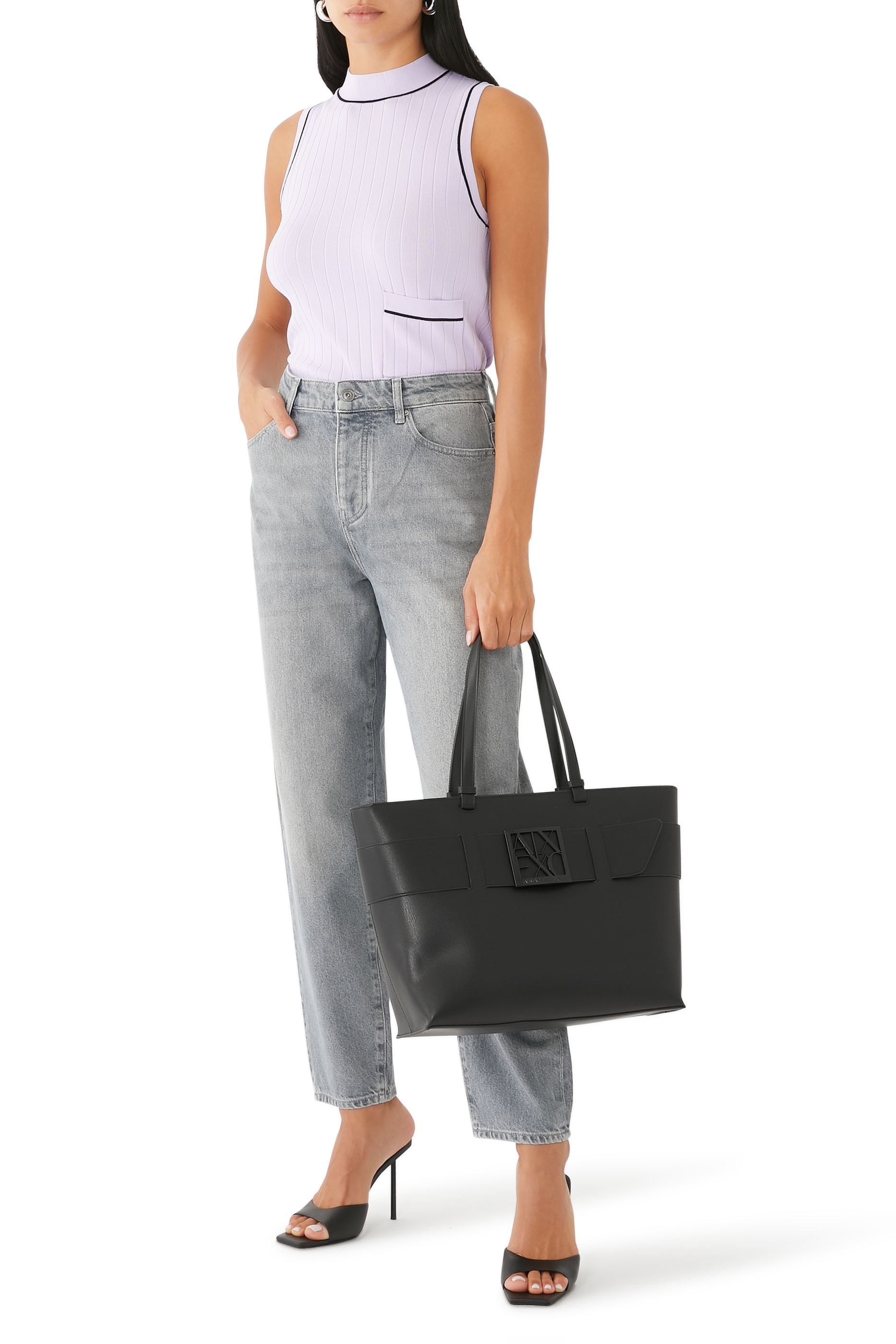 Susy AX Logo Tote Bag