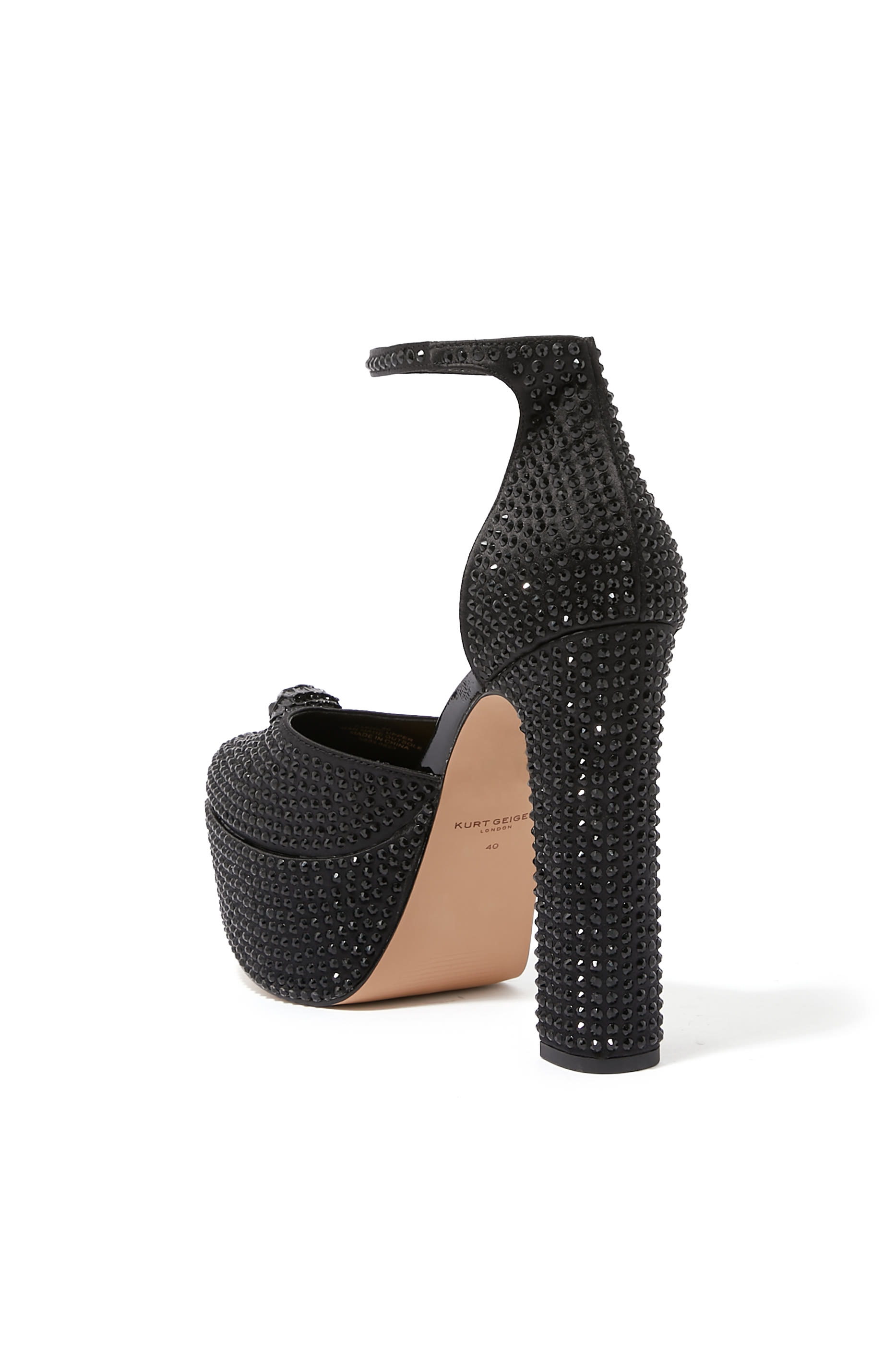 Kensignton 125 Embellished Platform Pumps