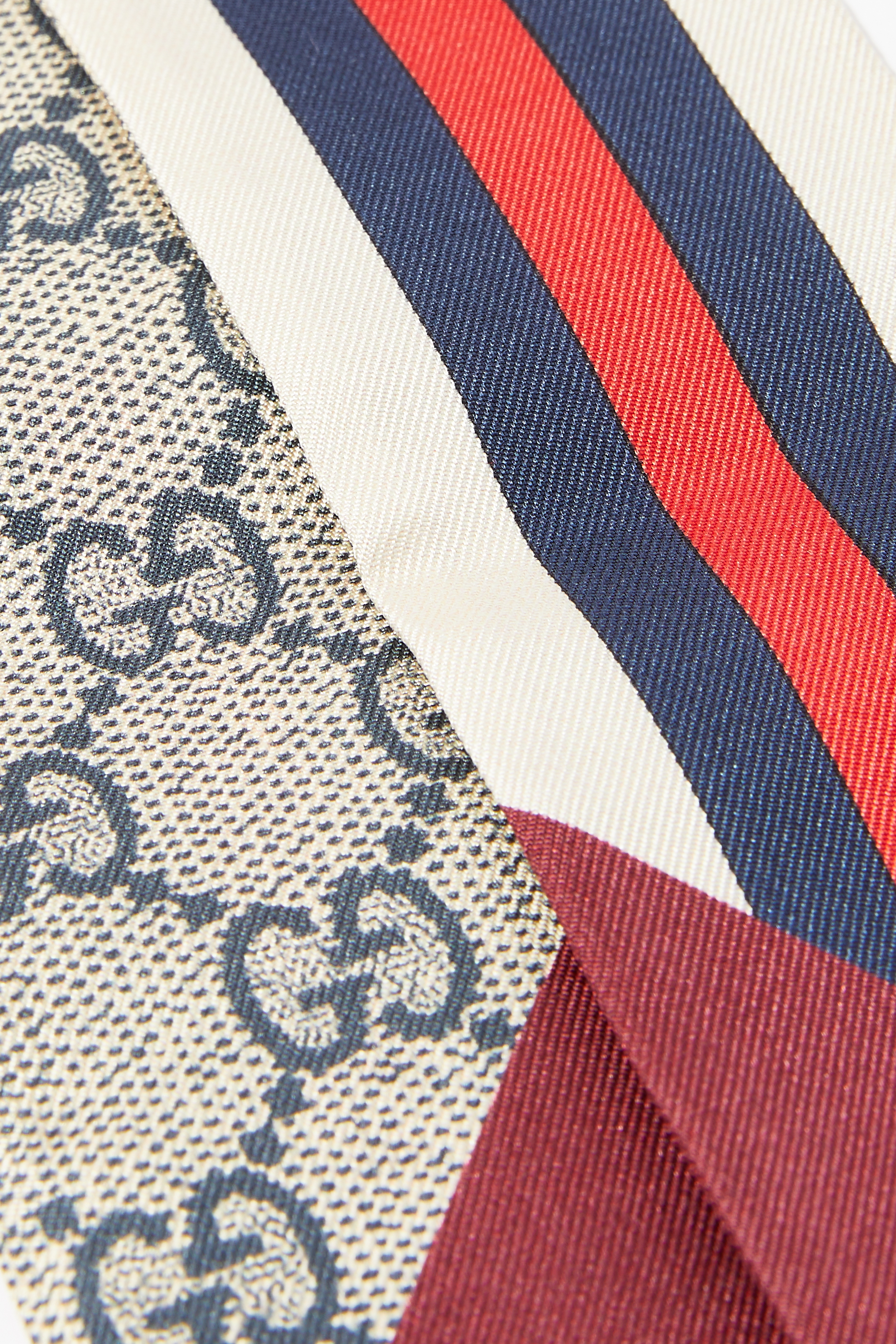 Reversible Silk Neck Bow