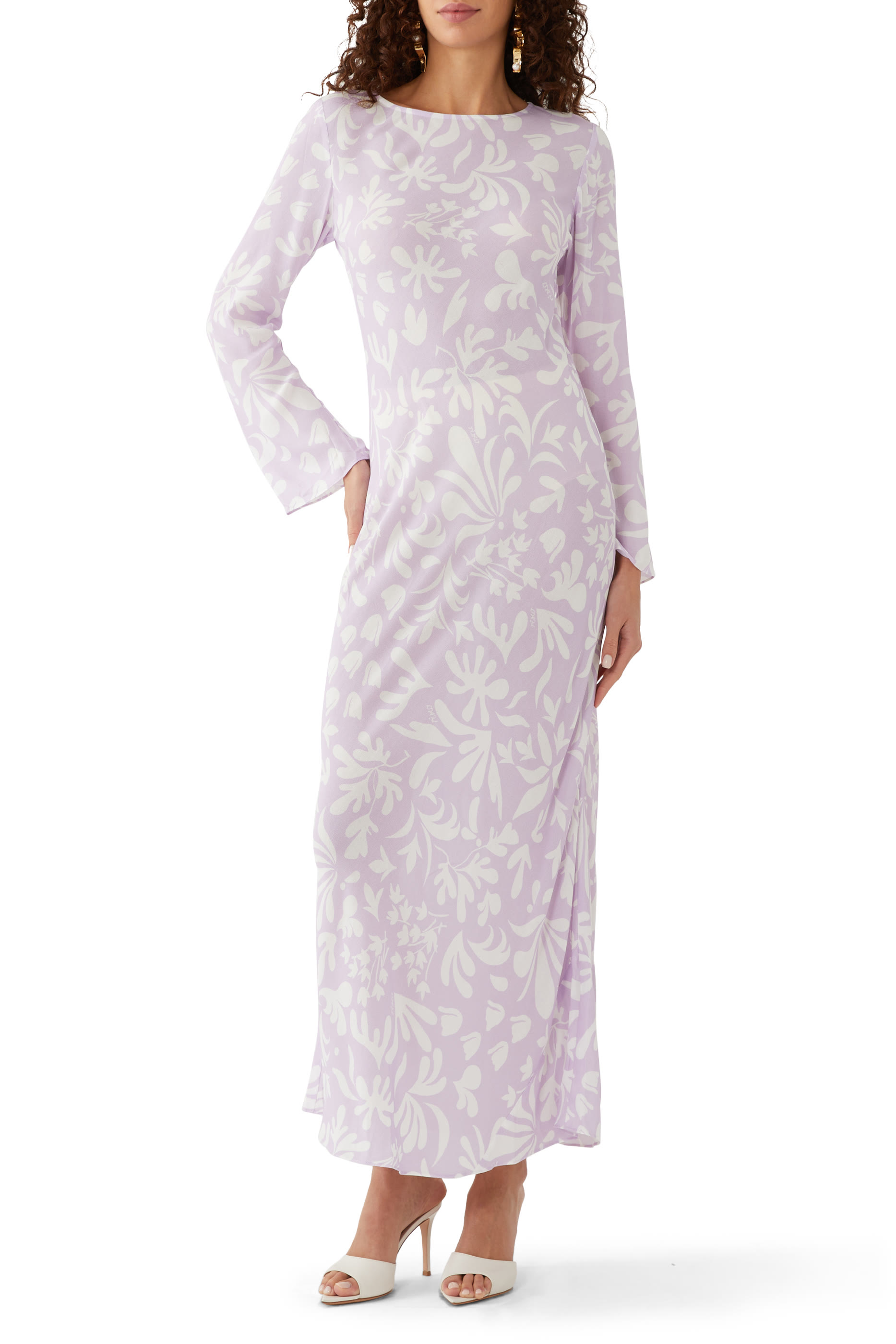 Alondra Silk Midi Dress