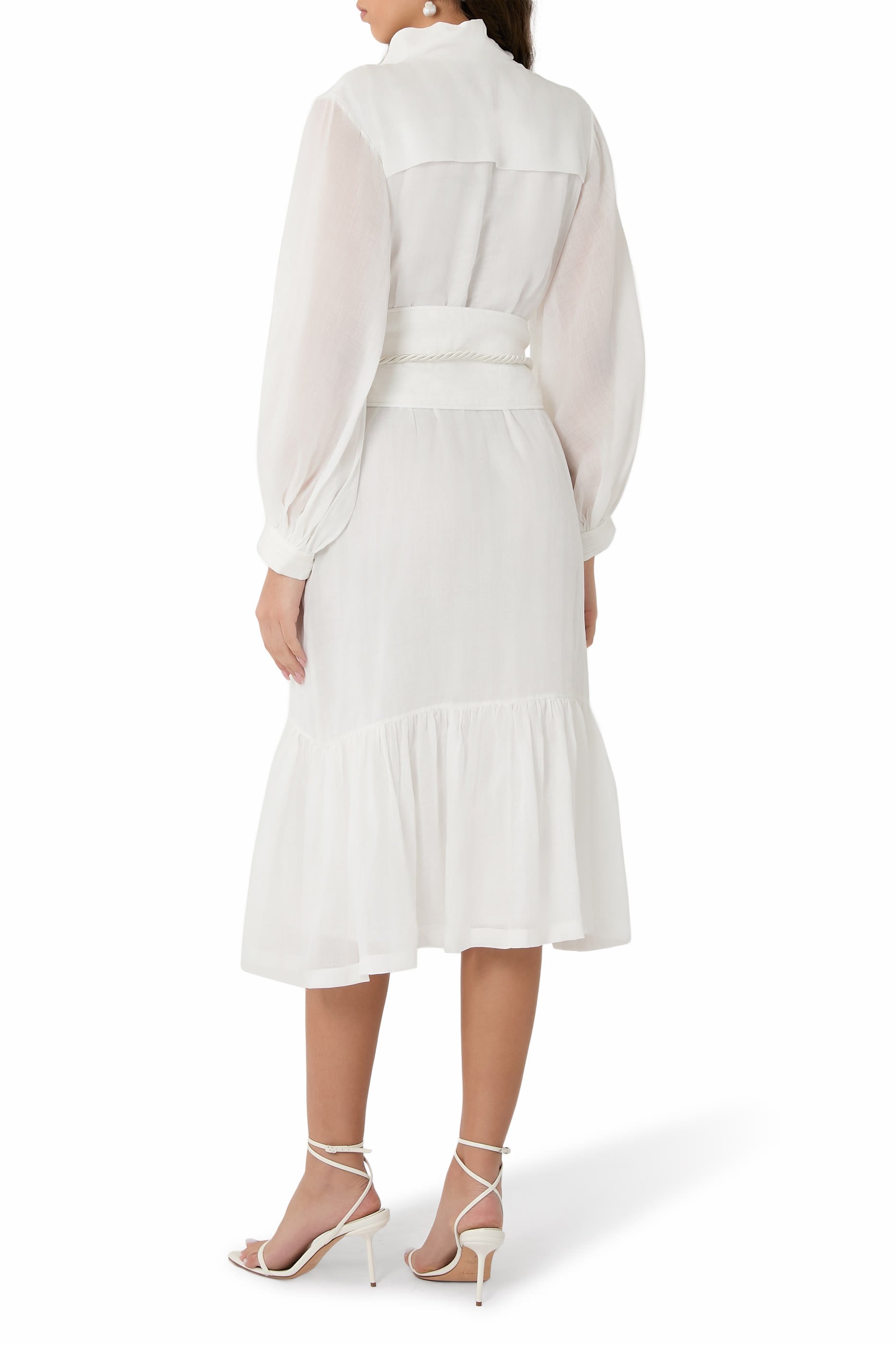 Pura Midi Dress with Belt