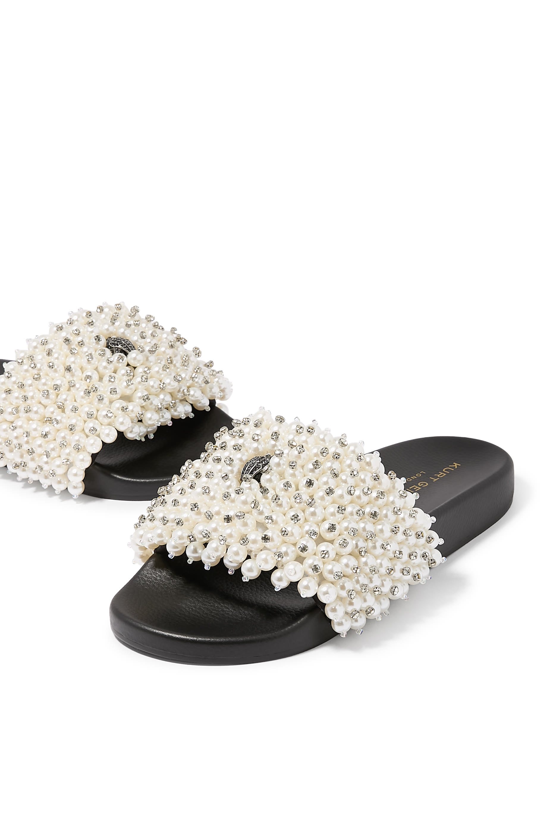 Meena Eagle Beaded Sandals