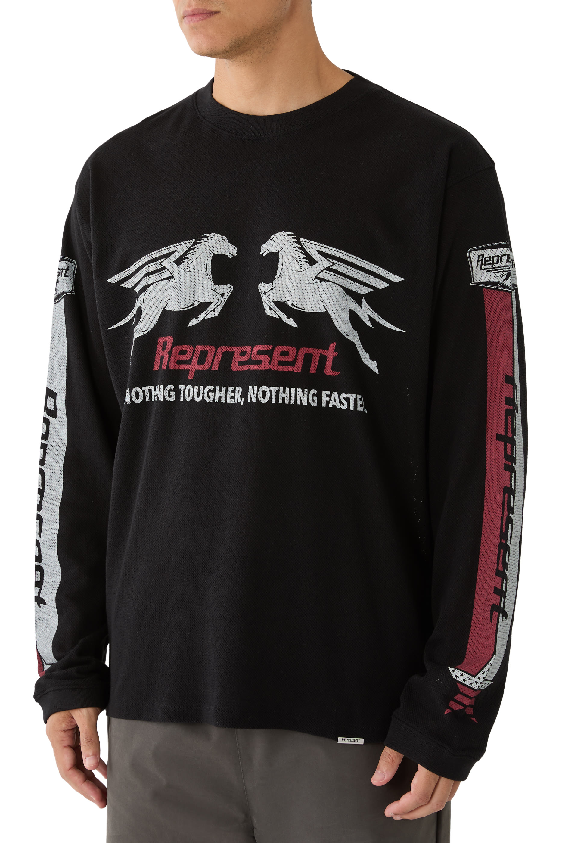 Mesh Pegasus Long Sleeves T-Shirt