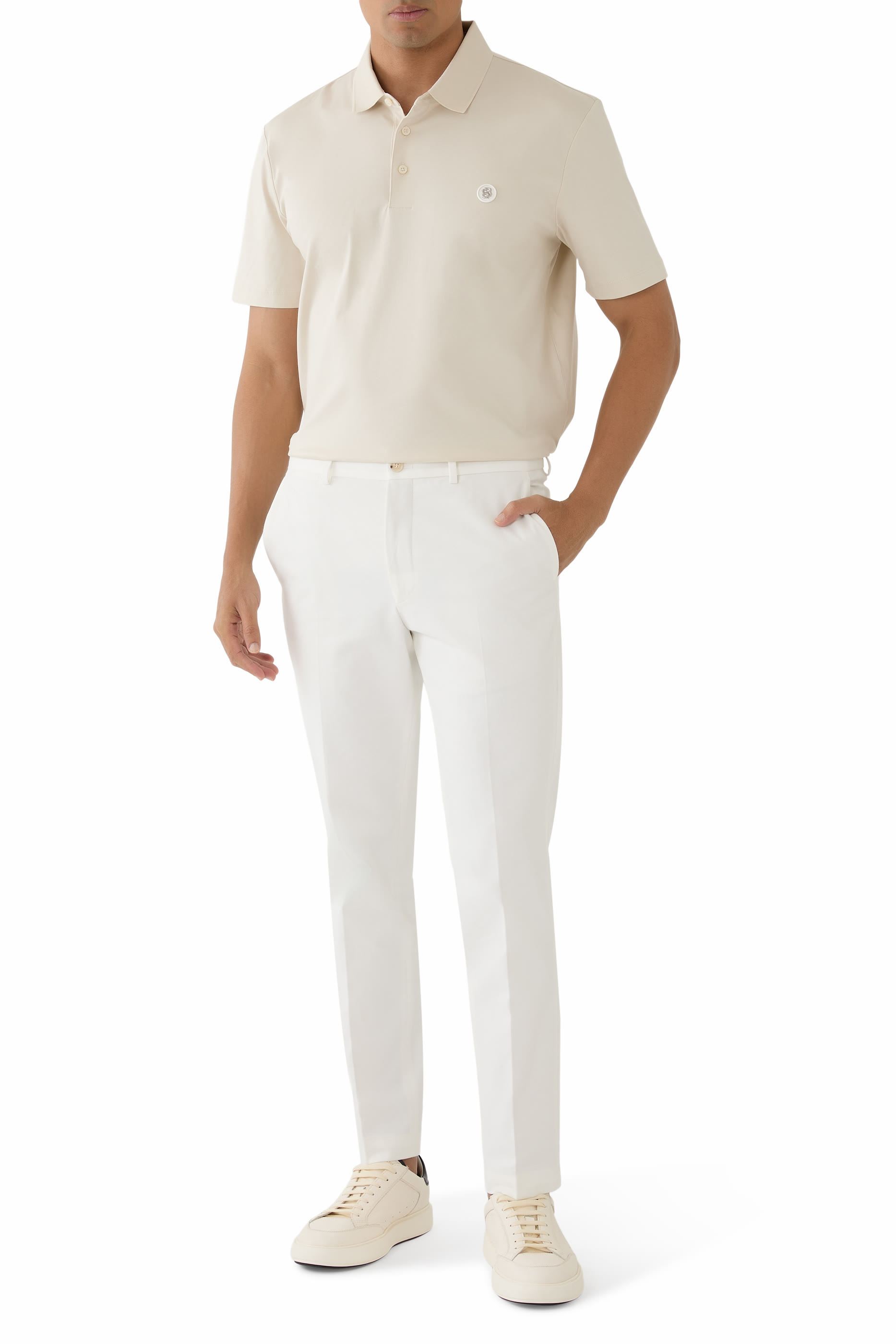 C-Parris Double-Monogram Polo Shirt