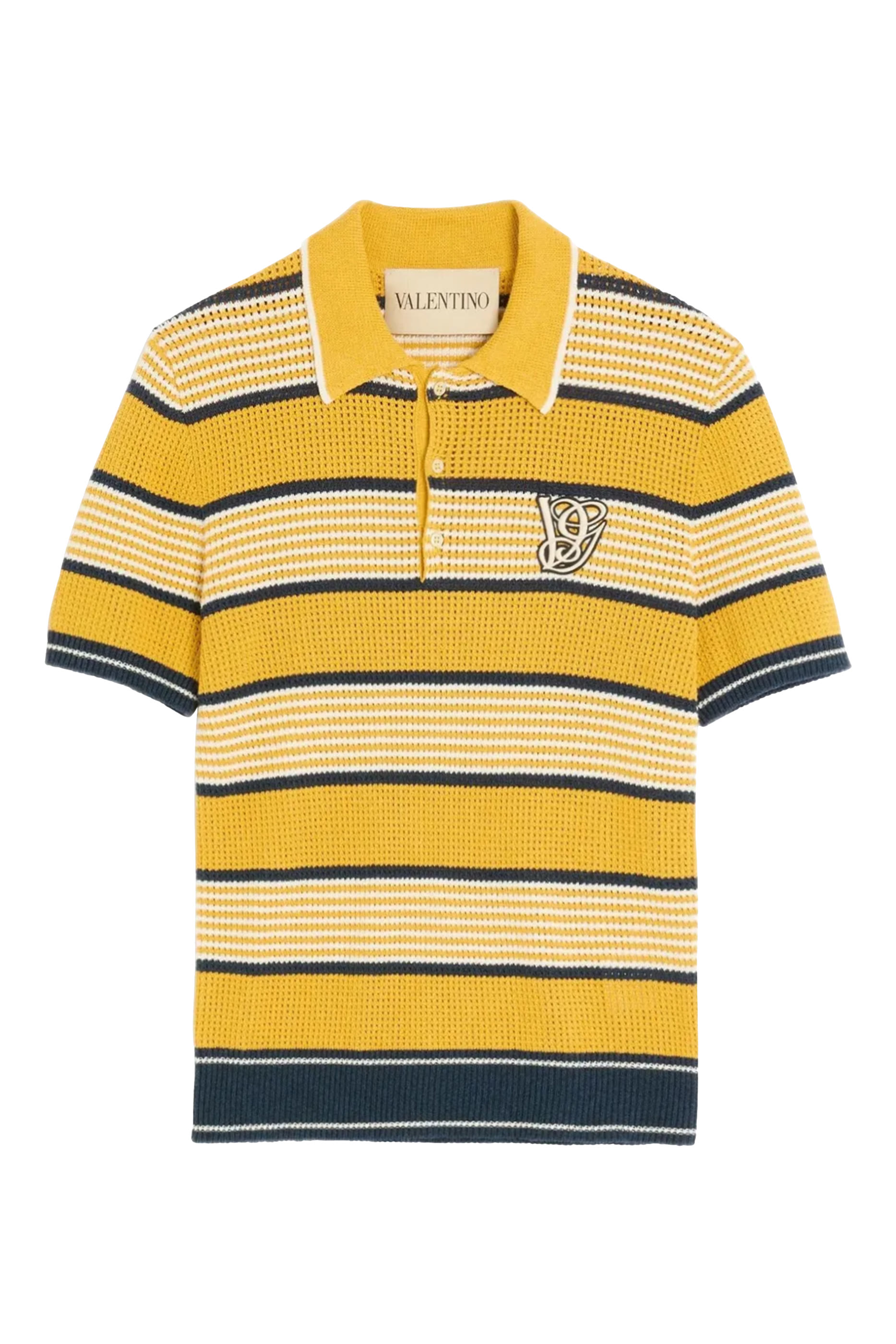 VG Patch Polo Shirt in Knit