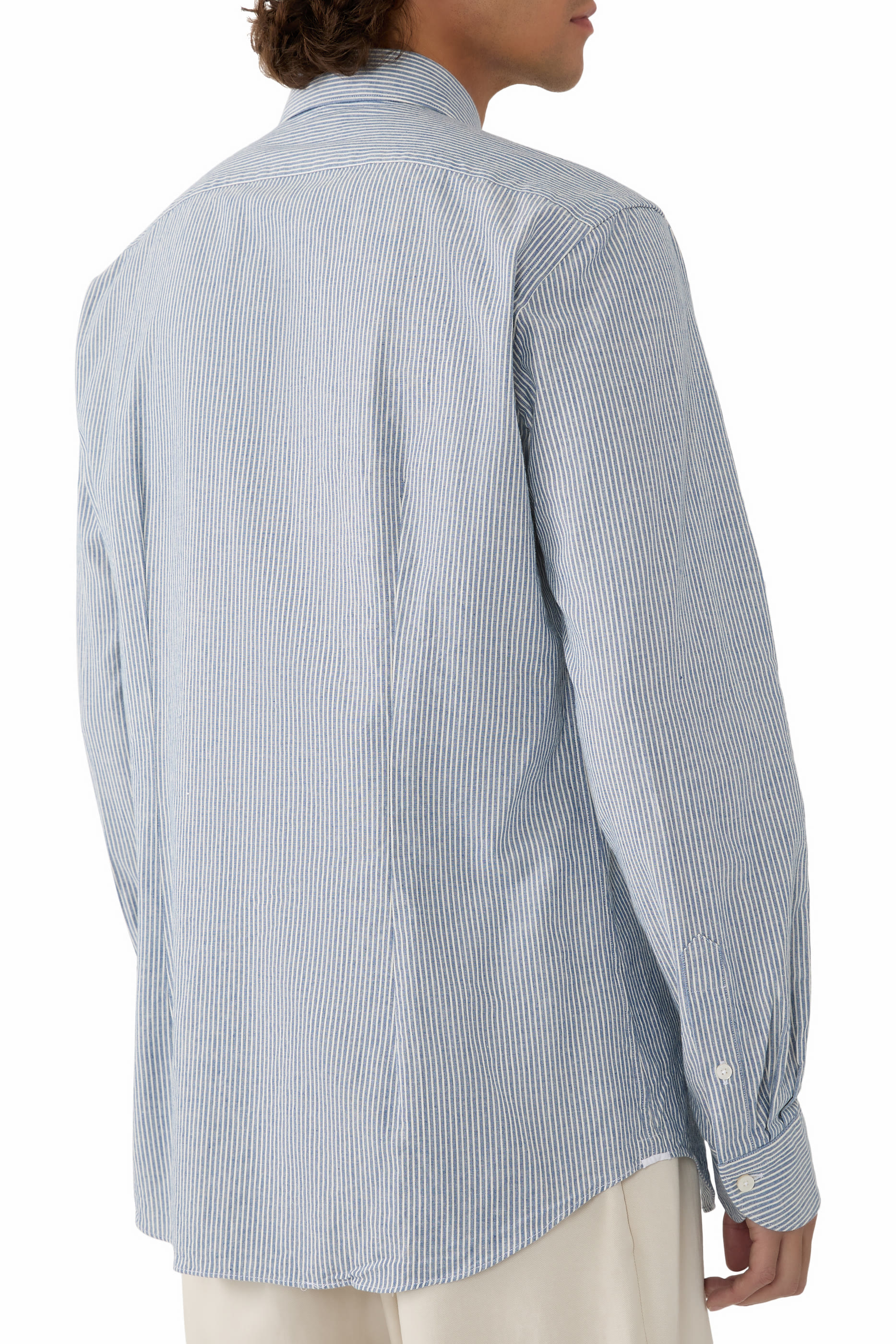 Glanshirt Regular-Fit Cotton Shirt