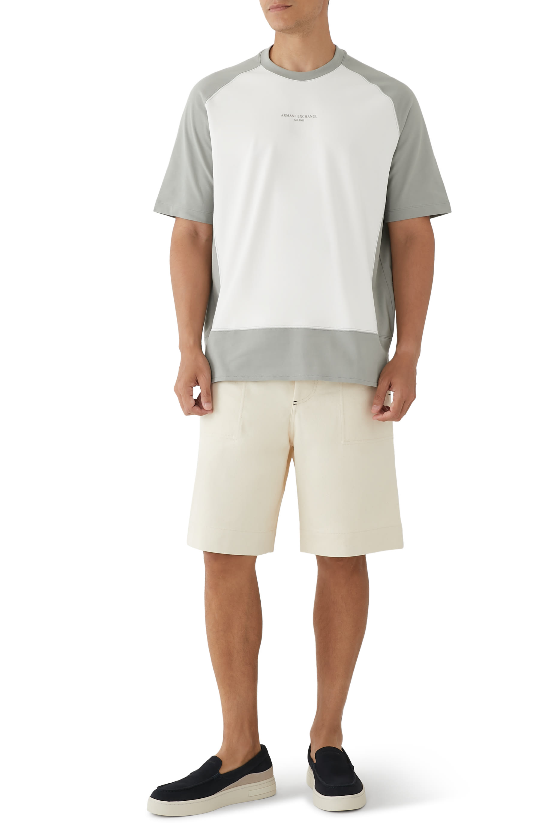 AX Lettering London Lace-Up Sneakers