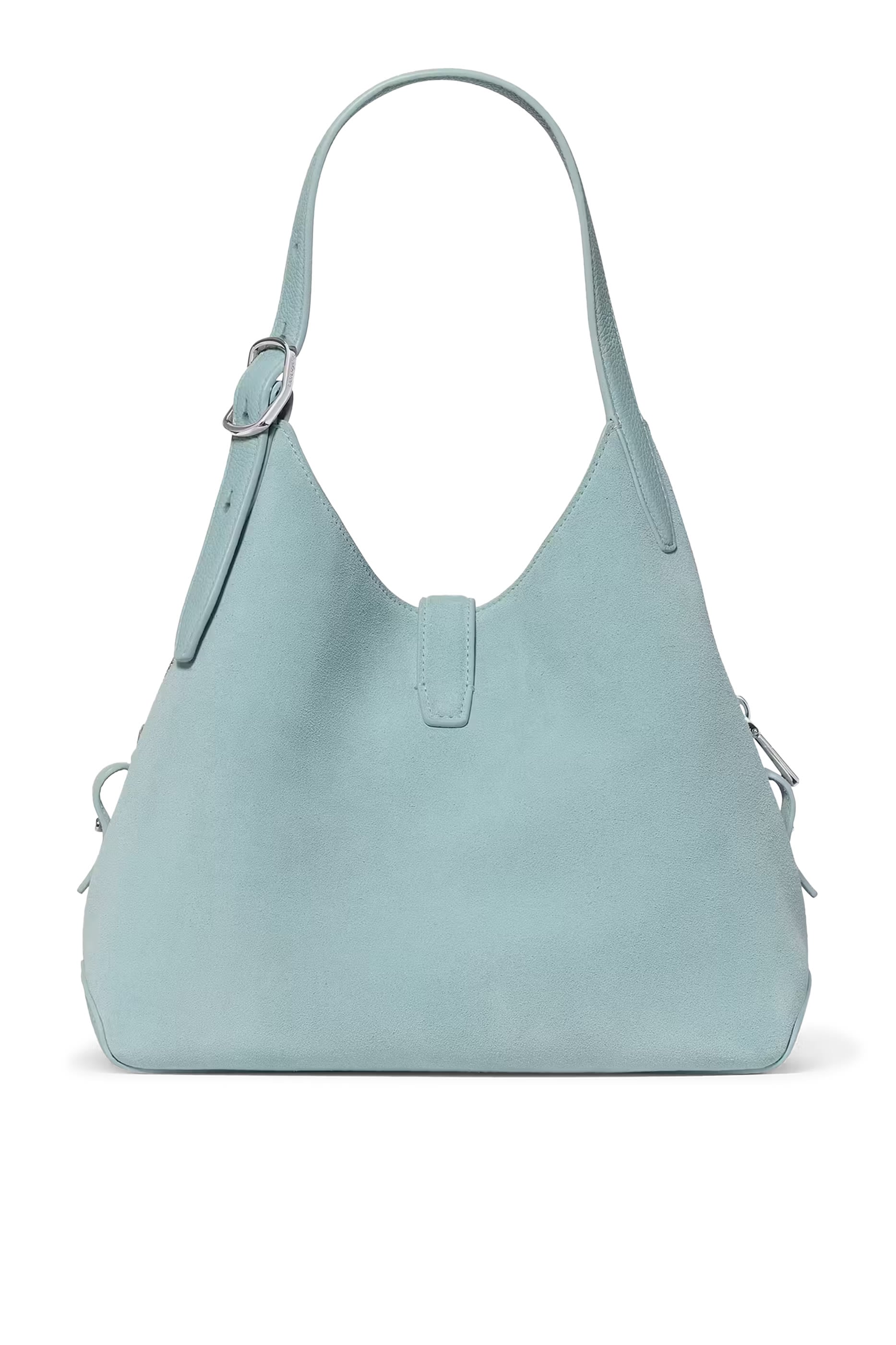 Deco Suede Crossbody Tote Bag