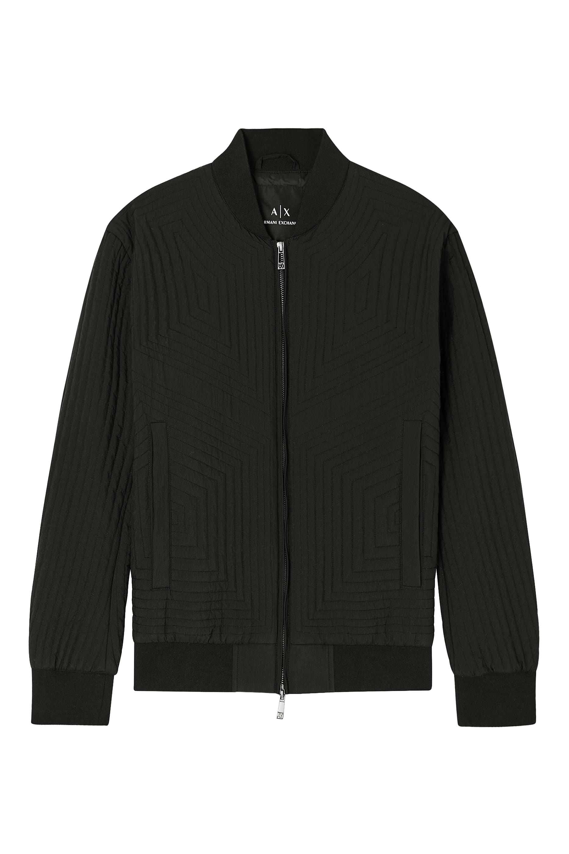 Quilted Bomber Jacket 