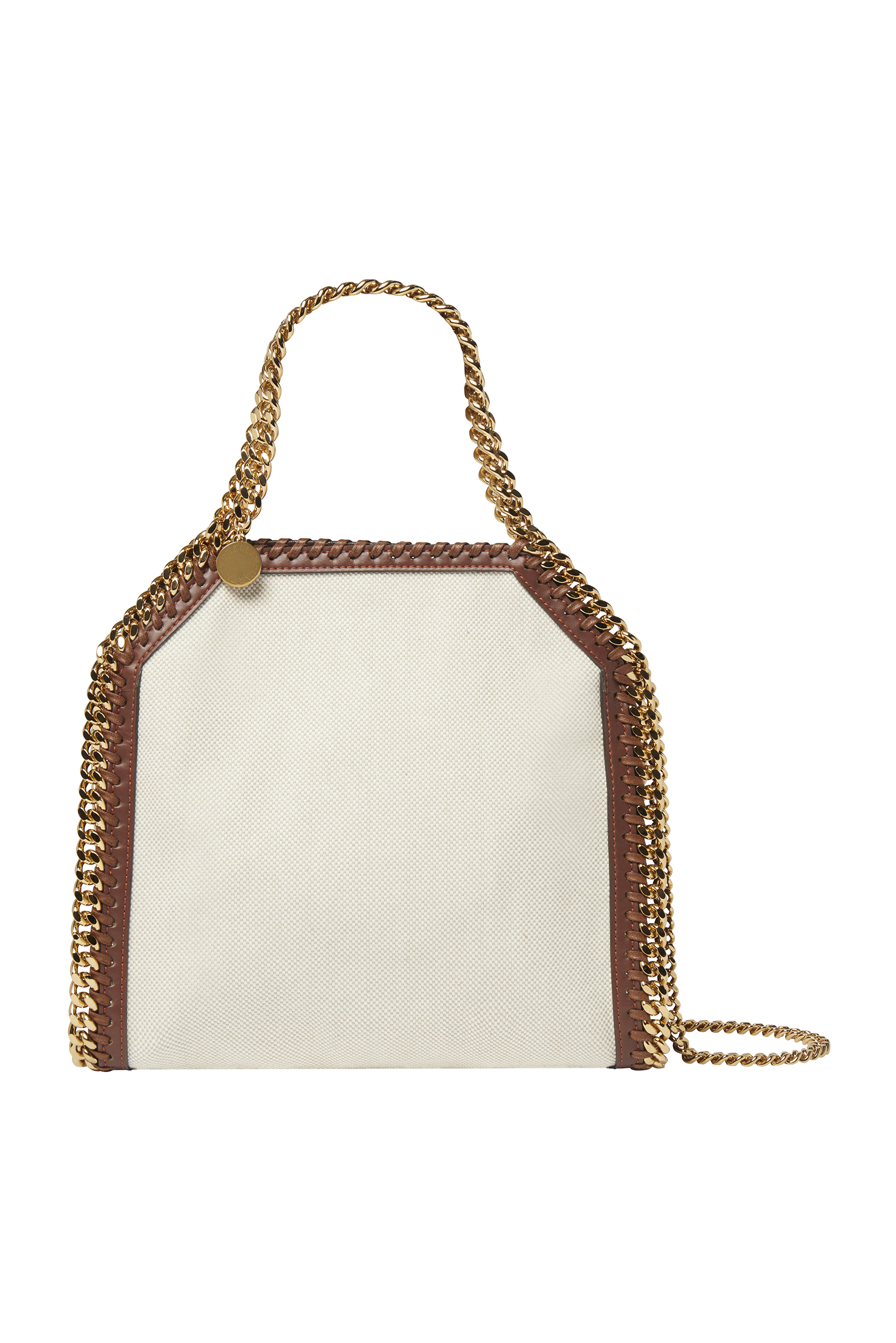 Falabella Cotton Canvas Mini Tote Bag