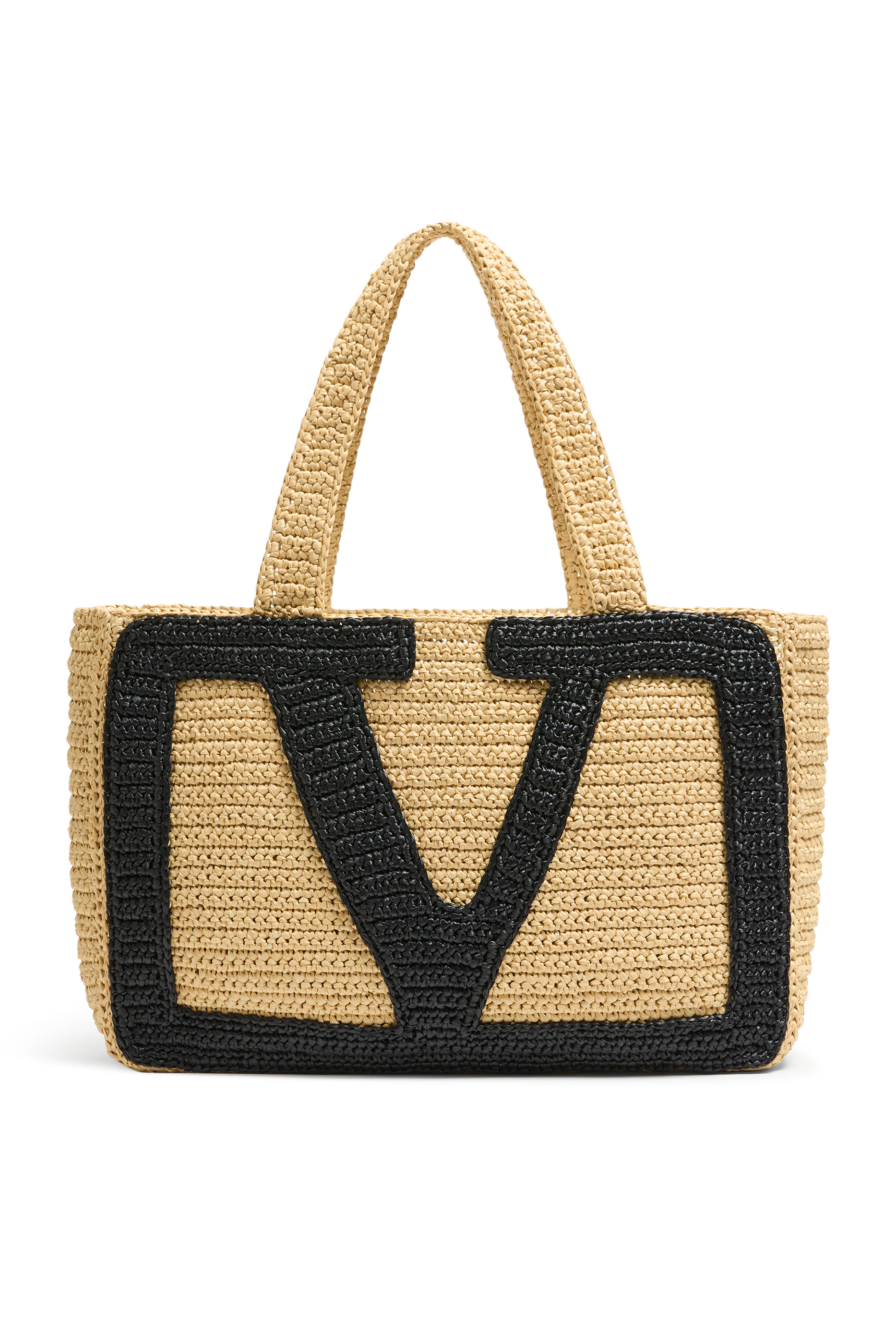 Viva Superstar Large Raffia Shopping Bag