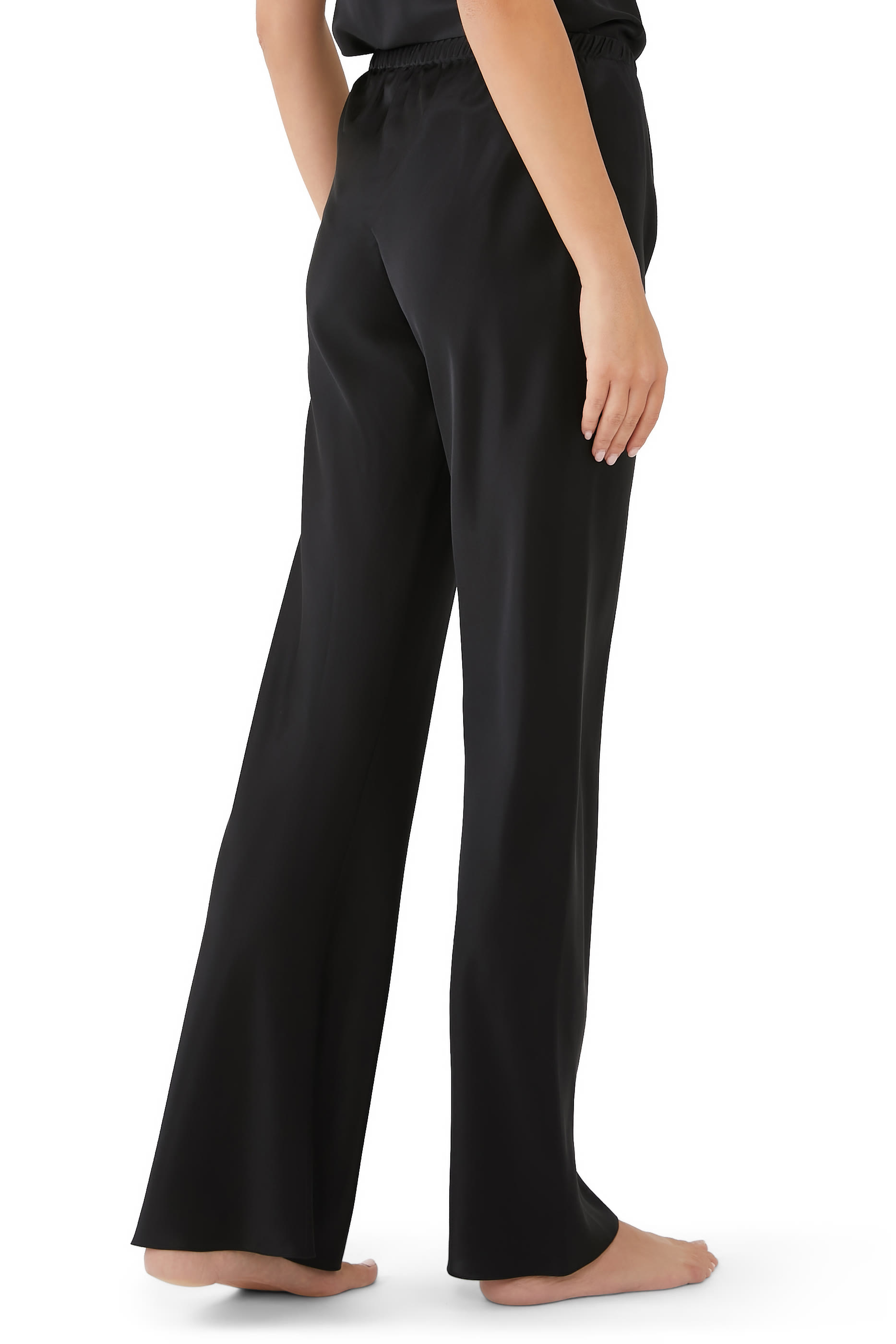 Riviera Silk Satin Pants