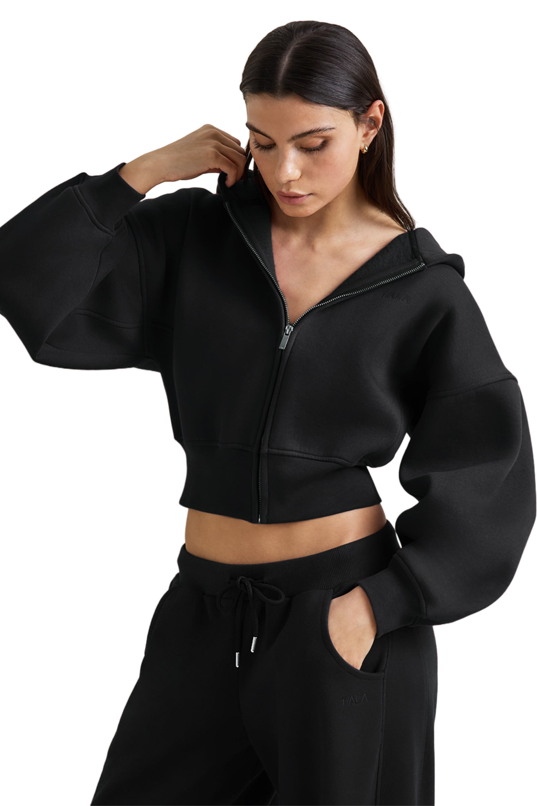 Cocoon Zip-Through Hoodie