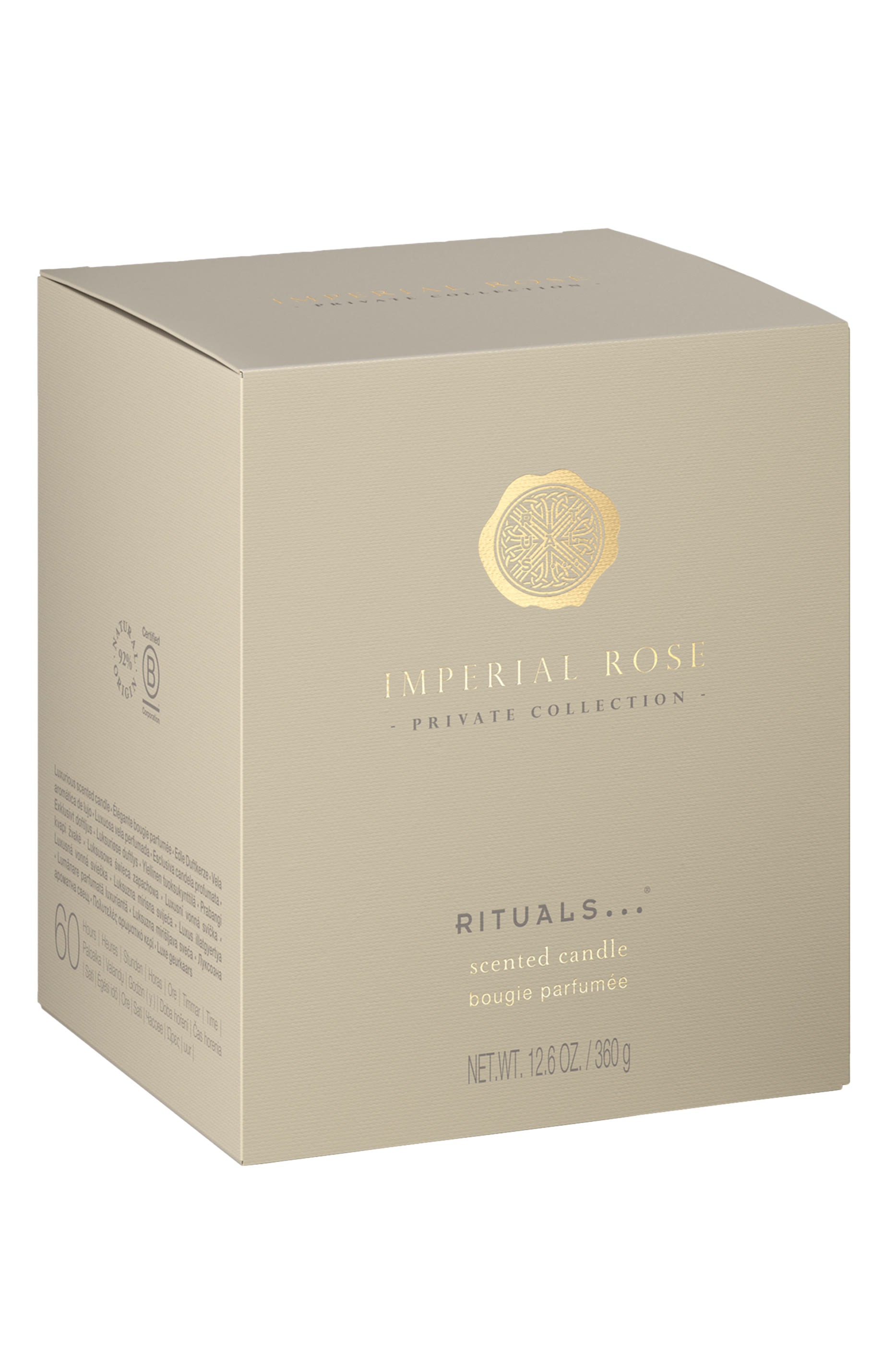 Imperial Rose Scented Candle, 360g