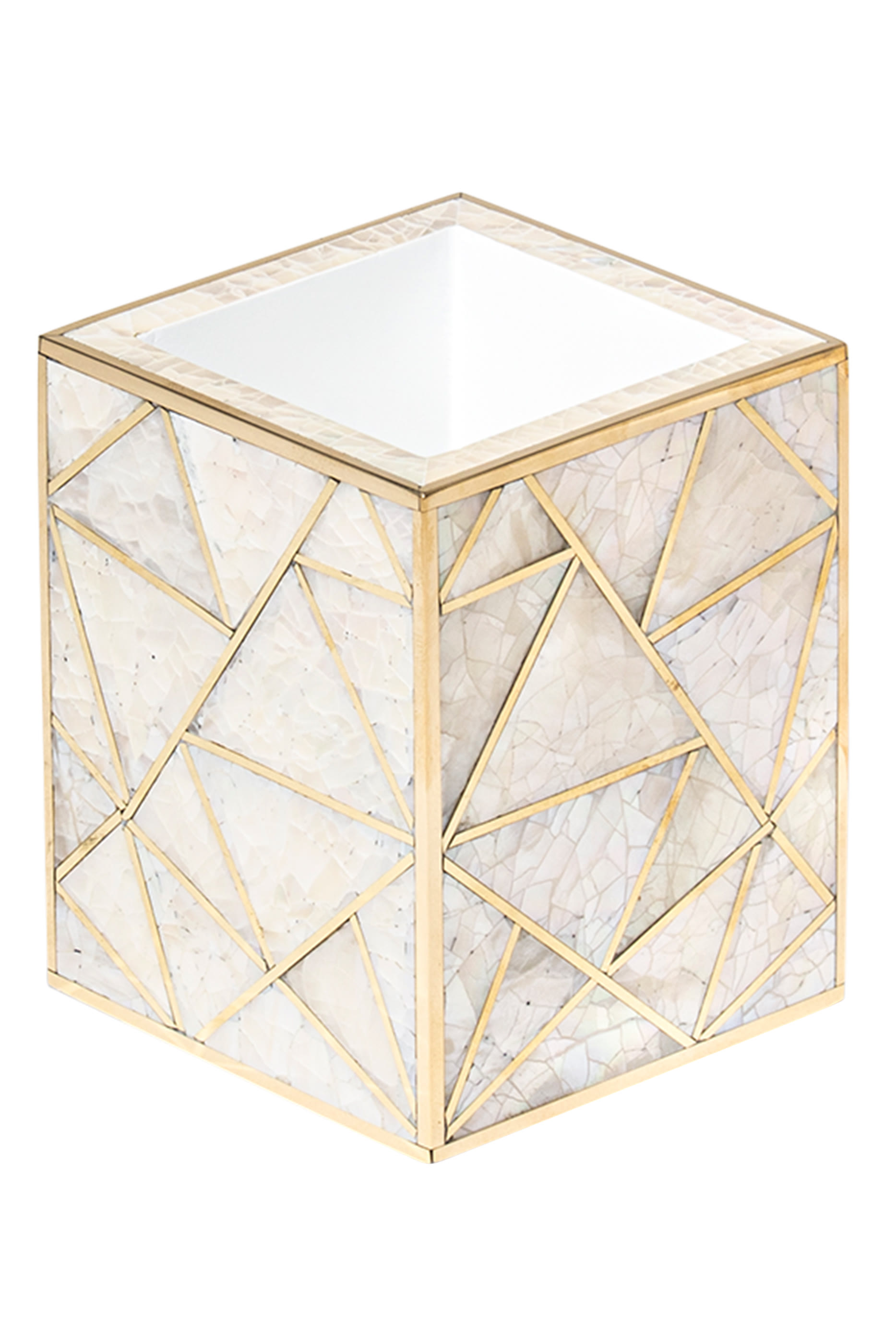 Crackled Mop Shell Tumbler