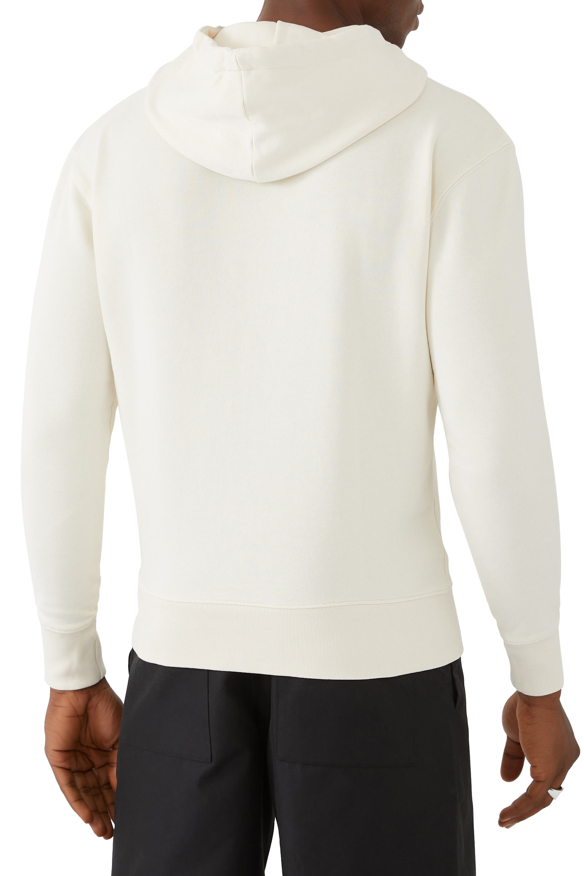 Logo Cotton Fleece Hoodie