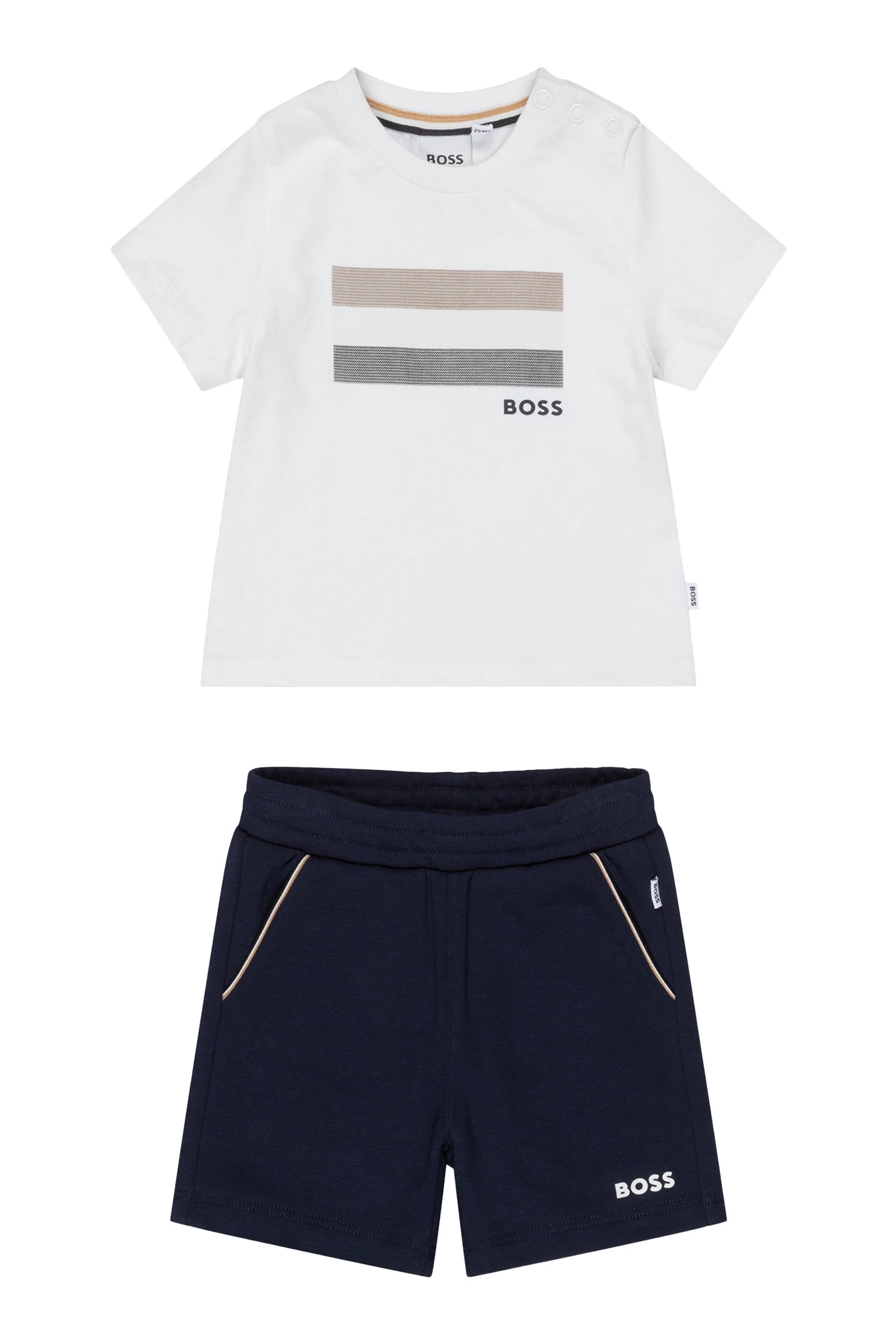 Kids Logo T-Shirt & Shorts Set