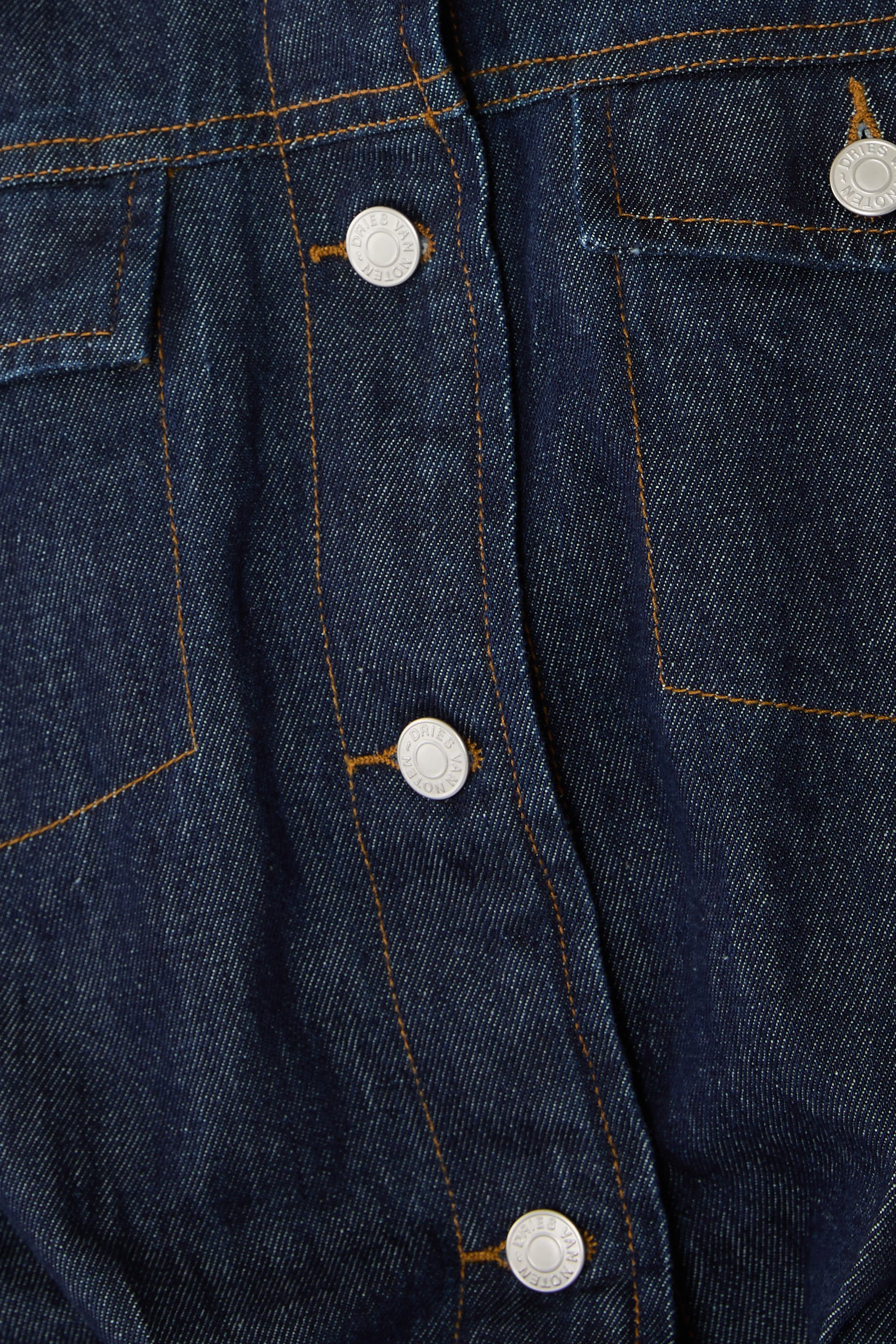 Button-Up Denim Jacket